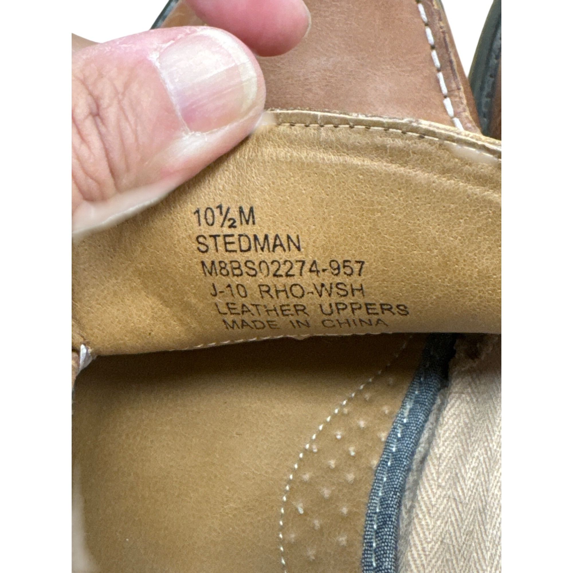 Tommy Hilfiger Tommy Hilfiger Stedman Mens Brown Leather Loafers Shoes SKU Size US 10.5 / EU 43-44 - 10 Thumbnail