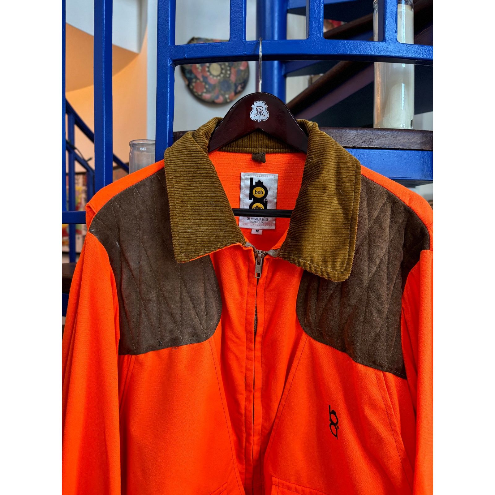 Vintage Vintage Bob Allen Blaze Orange Upland Hunting Jacket Size M Size US M / EU 48-50 / 2 - 3 Thumbnail