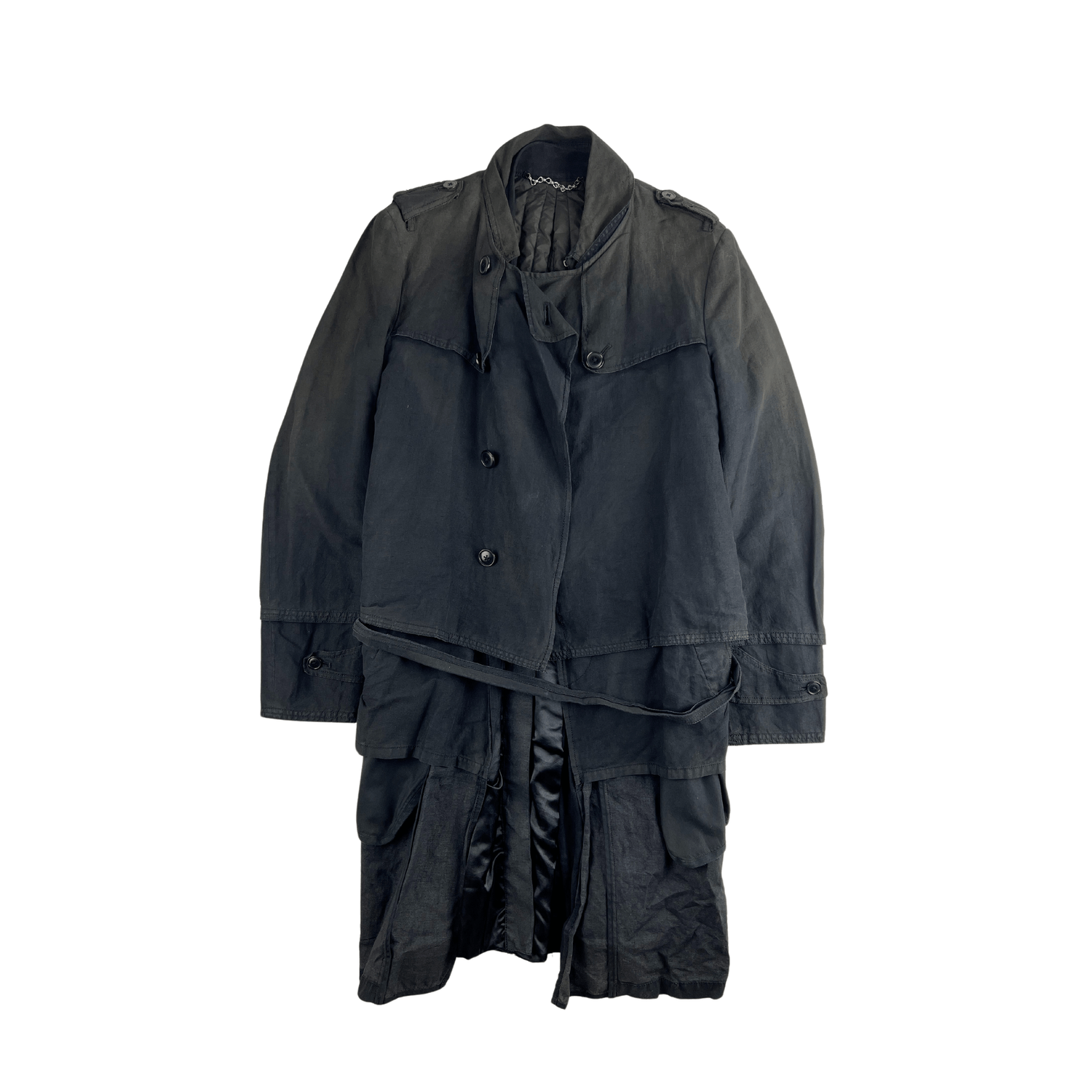 Maison MIHARA YASUHIRO Mihara Yasuhiro Layered Sample Coat Size US S / EU 44-46 / 1 - 2 Thumbnail