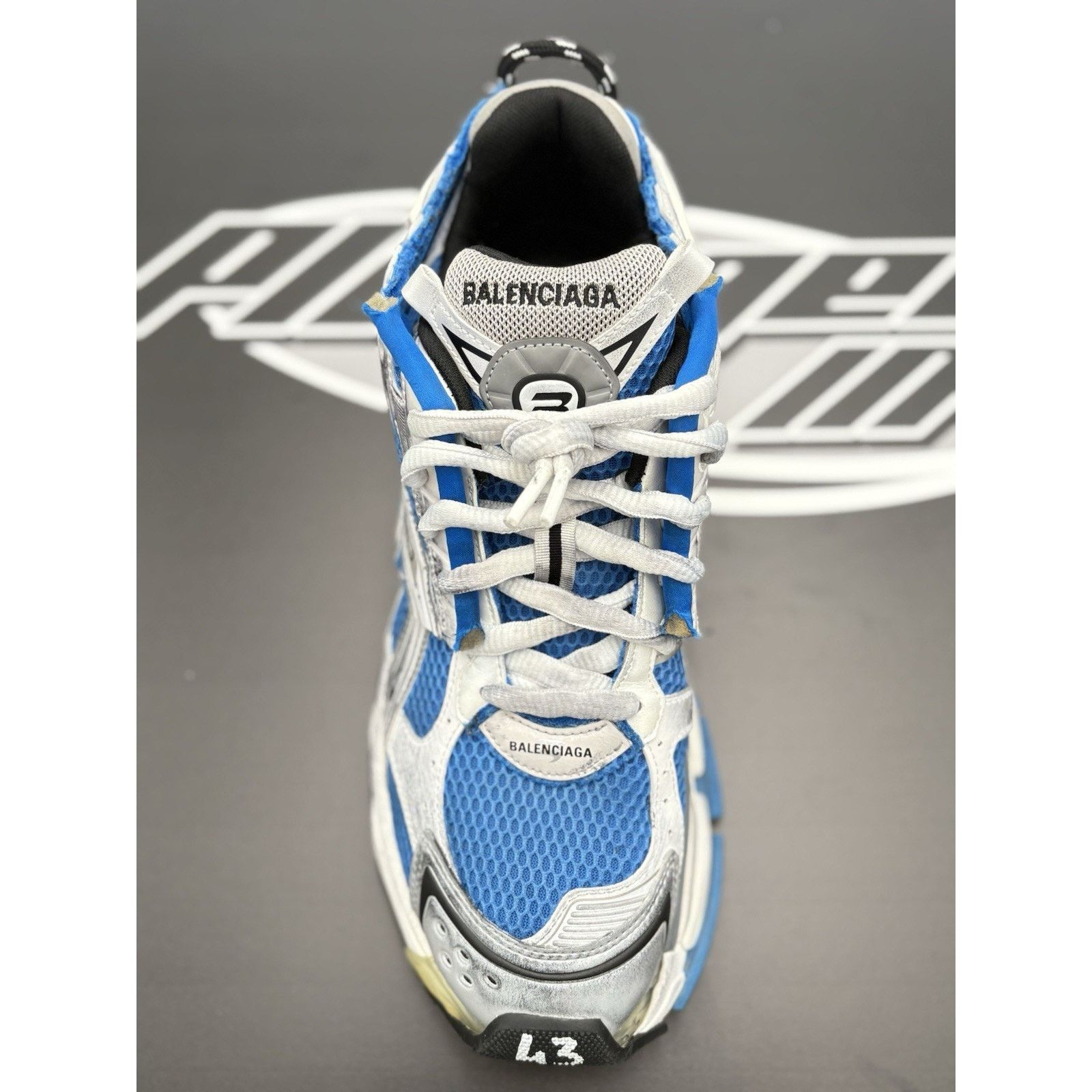 Balenciaga Balenciaga Runner ' White, Blue ' | ONLY WORN 3x Size US 10 / EU 43 - 5 Thumbnail