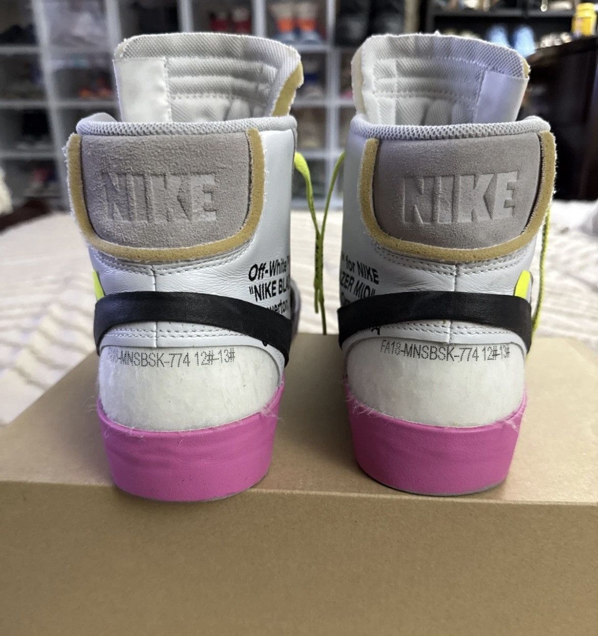 Nike × Off-White Serena Williams Off White White Blazer Size US 12 / EU 45 - 11 Thumbnail