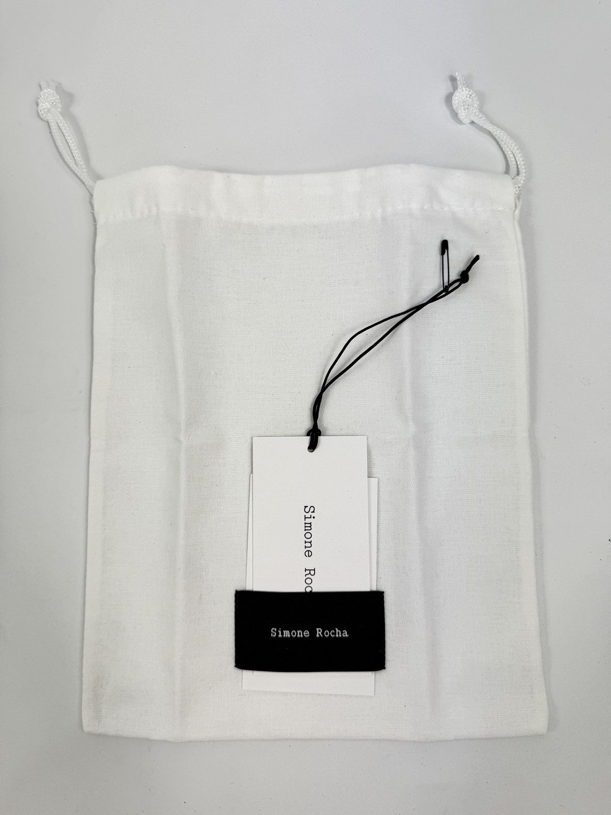 Simone Rocha SILVER TONE FAUX PEARL BAG / JEANS CHARM STRAP Size ONE SIZE - 6 Thumbnail