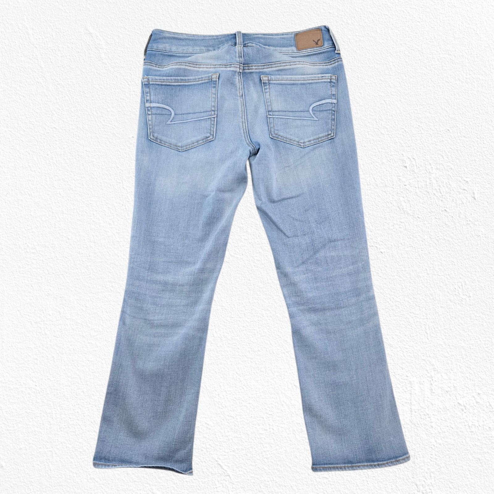American Eagle Outfitters American Eagle Artist Crop Kick Flare Jeans Size 6 Size 28" / US 6 / IT 42 - 11 Thumbnail