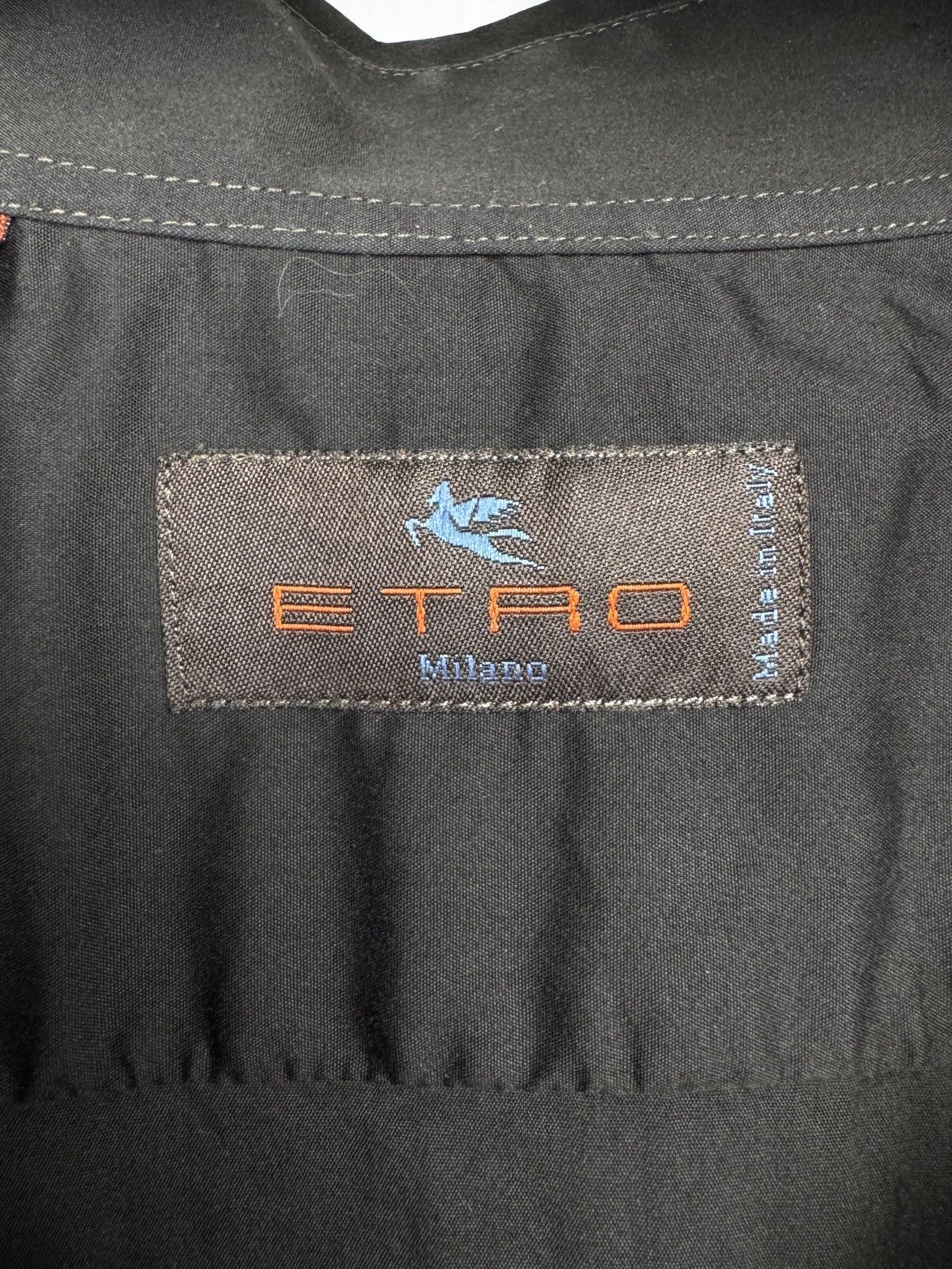 Etro ETRO Milano brown cotton blend basic plain shirt size 39 Size US M / EU 48-50 / 2 - 11 Thumbnail