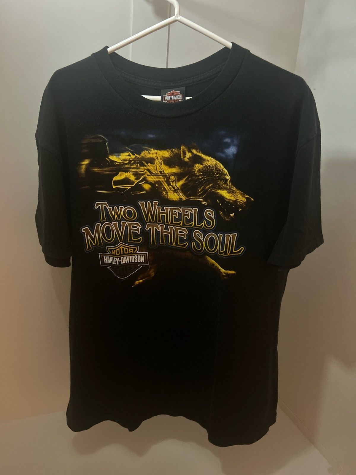 Harley Davidson Harley Davidson wolf graphic thunder tower t-shirt Size US XL / EU 56 / 4 - 1 Thumbnail
