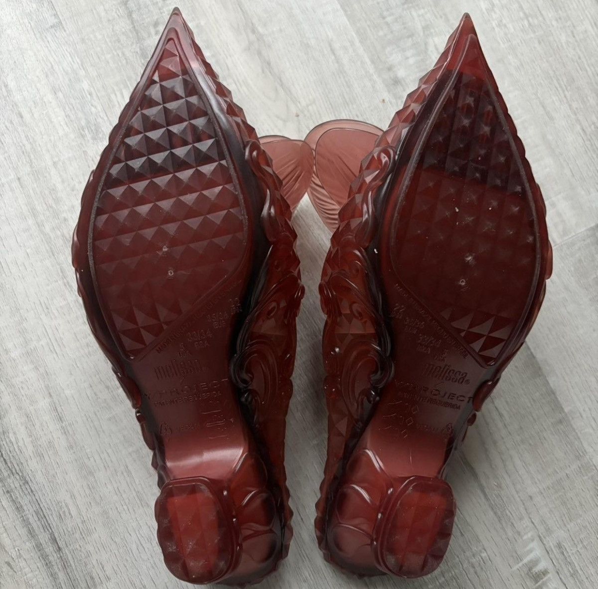 Melissa × Y/Project Y/Project Glenn Martens x Melissa Orchid court shoe Size US 5.5 / IT 35.5 - 5 Thumbnail