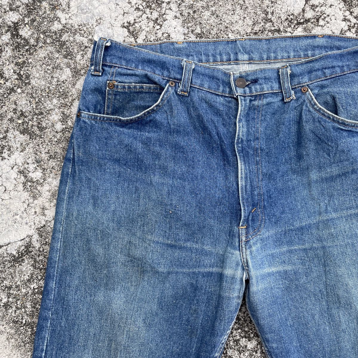 Levi's Vintage 80s Levis 505 Orange Tag Denim Jeans Size US 38 / EU 54 - 3 Thumbnail