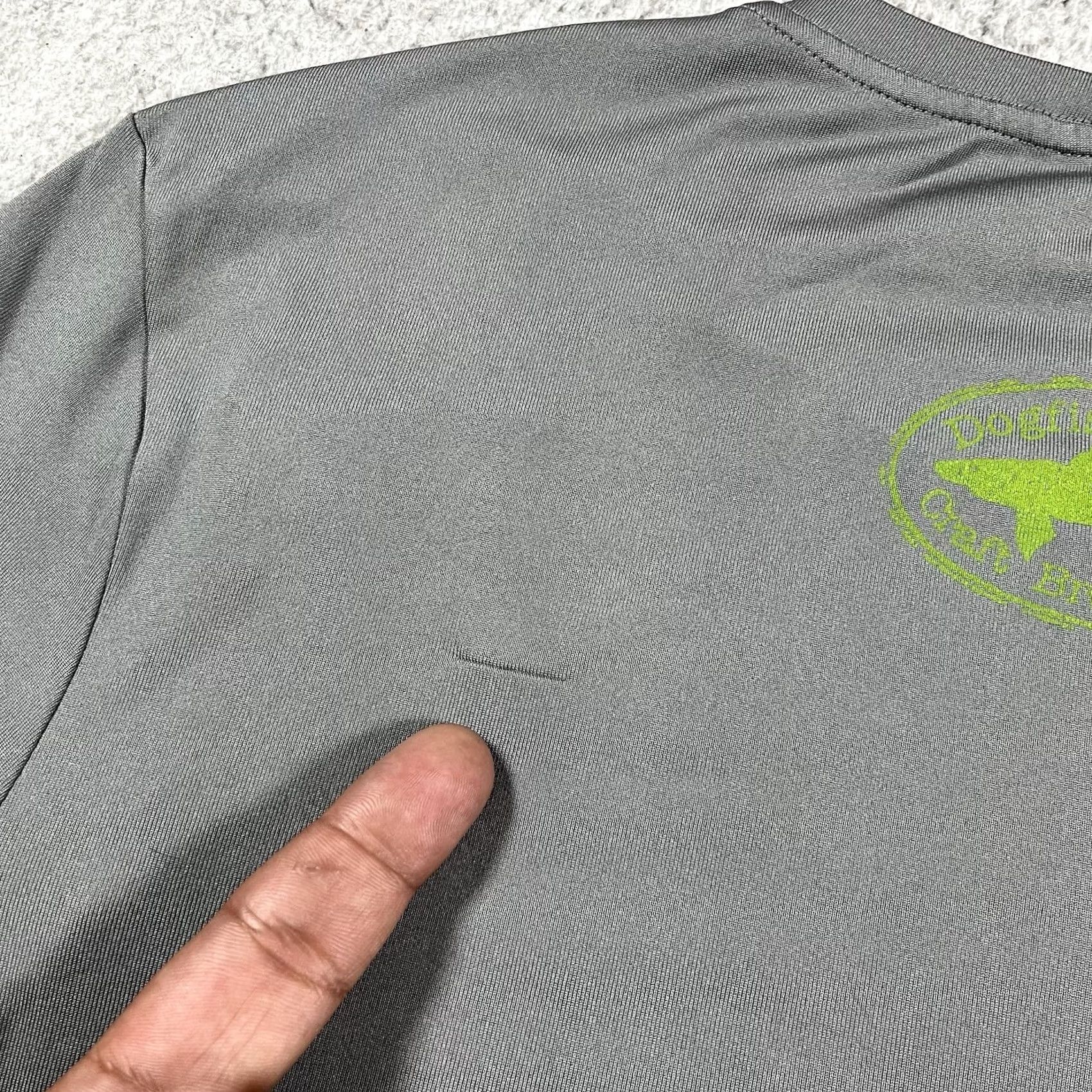 Patagonia Patagonia Shirt Mens S Gray Short Sleeve Base Layer Dogfish Head Logo Size US S / EU 44-46 / 1 - 5 Thumbnail