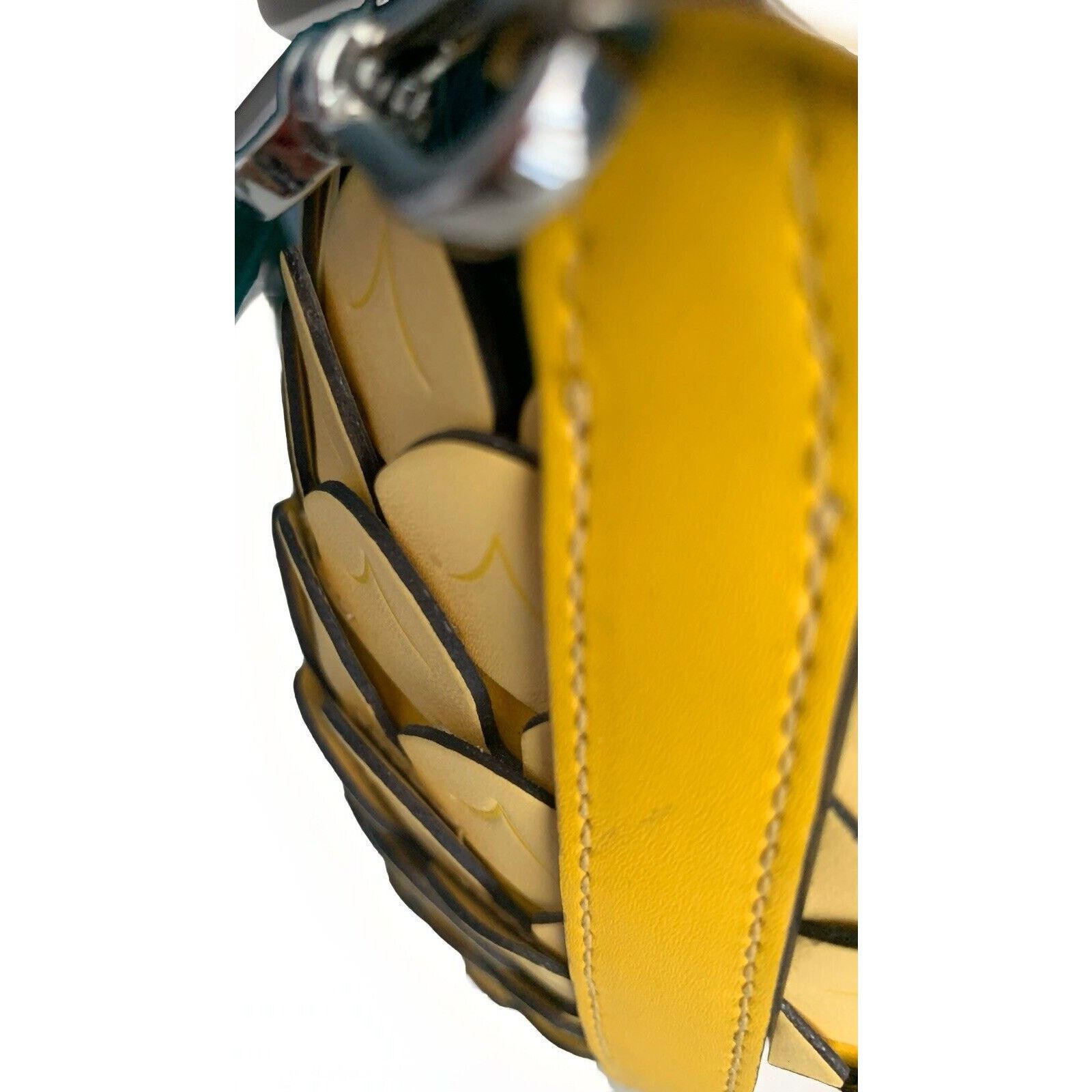 Kate Spade Kate Spade New York Pineapple Crossbody Yellow Leather Purse Size ONE SIZE - 17 Thumbnail