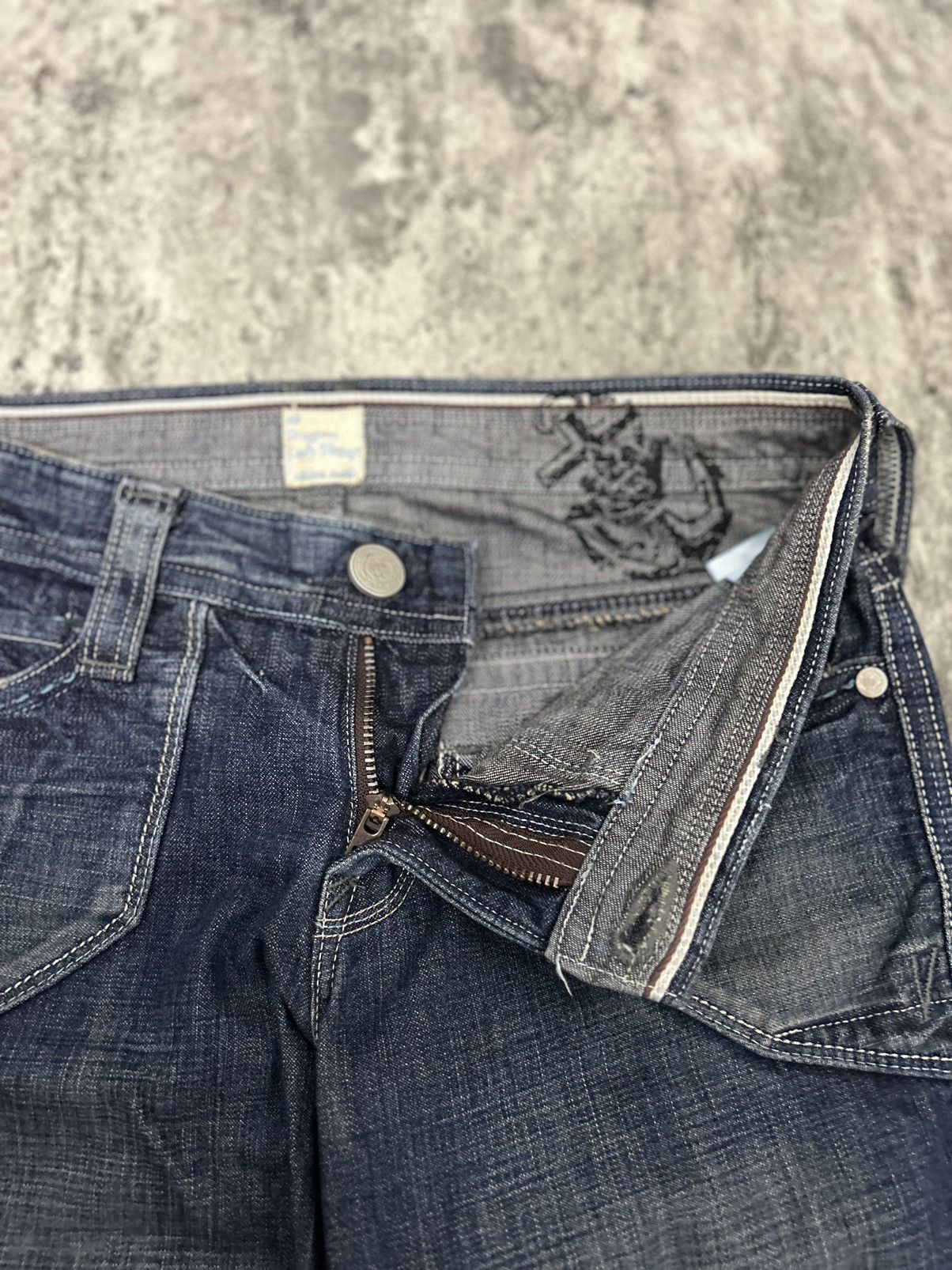 Tornado Mart Vintage Japanese Brappers Flare Jeans Size 28" / US 6 / IT 42 - 12 Thumbnail