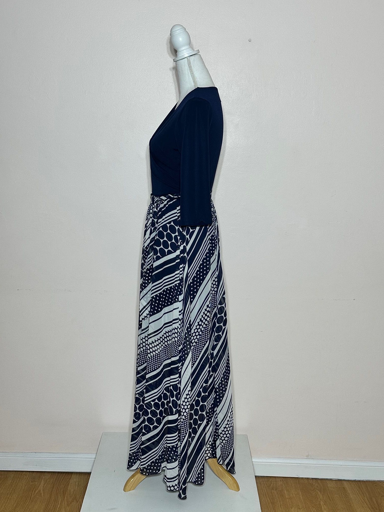 Other Kate and Lily Chiffon and Jersey Maxi Dress Size S / US 4 / IT 40 - 6 Thumbnail