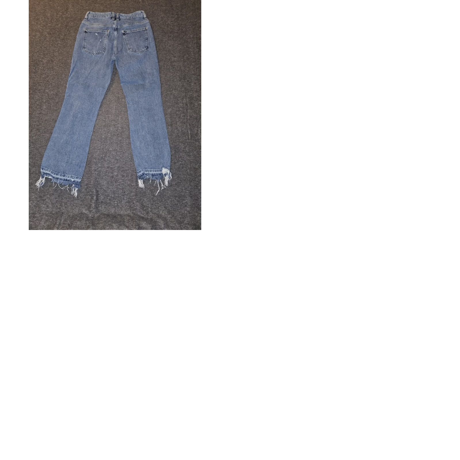 Vintage VINTAGE We The Free Cropped Jeans Women 28 Mid Rise Button Fly Distressed Preppy City 90s Womens Size 28" / US 6 / IT 42 - 9 Thumbnail