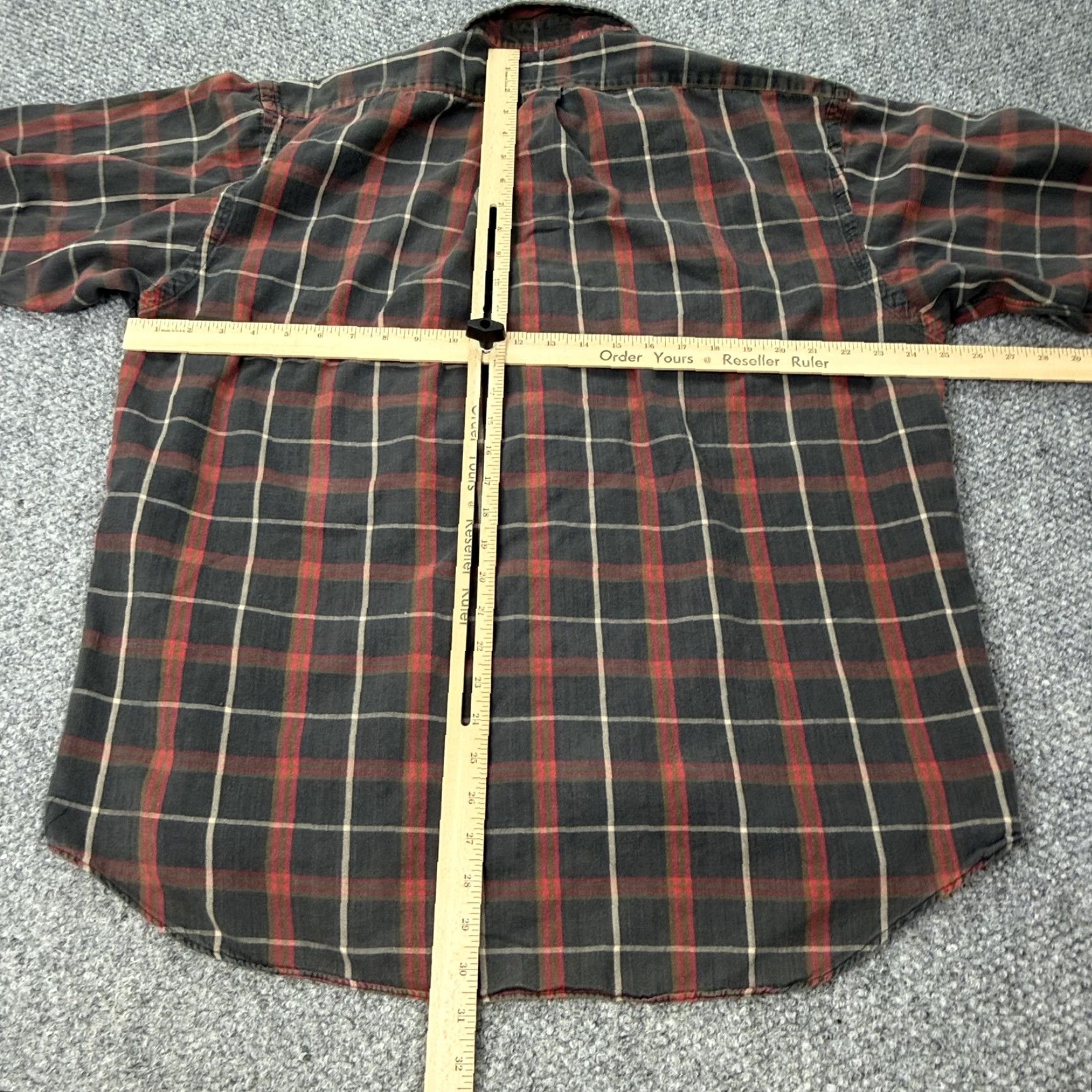 Ralph Lauren Ralph Lauren Shirt Mens XL Gray Plaid Button-Down Long Sleeve Cotton Casual Size US XL / EU 56 / 4 - 5 Thumbnail