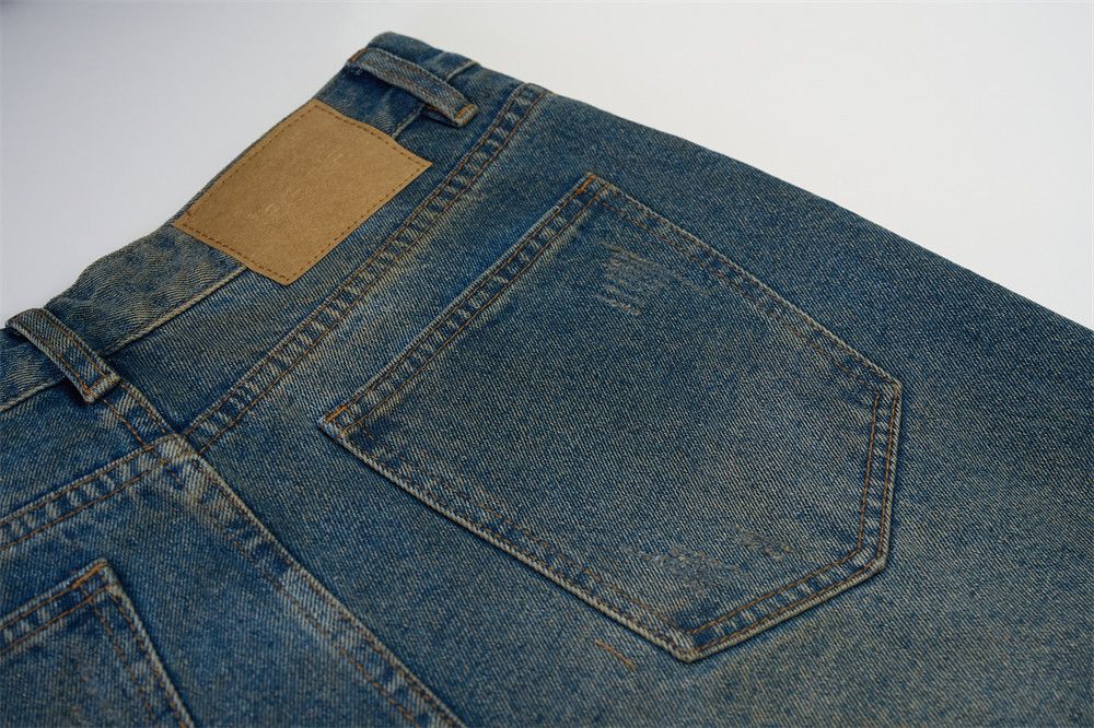 Japanese Brand × Jean Men's punk washed distressed loose jeans y2k Size US 32 / EU 48 - 5 Thumbnail