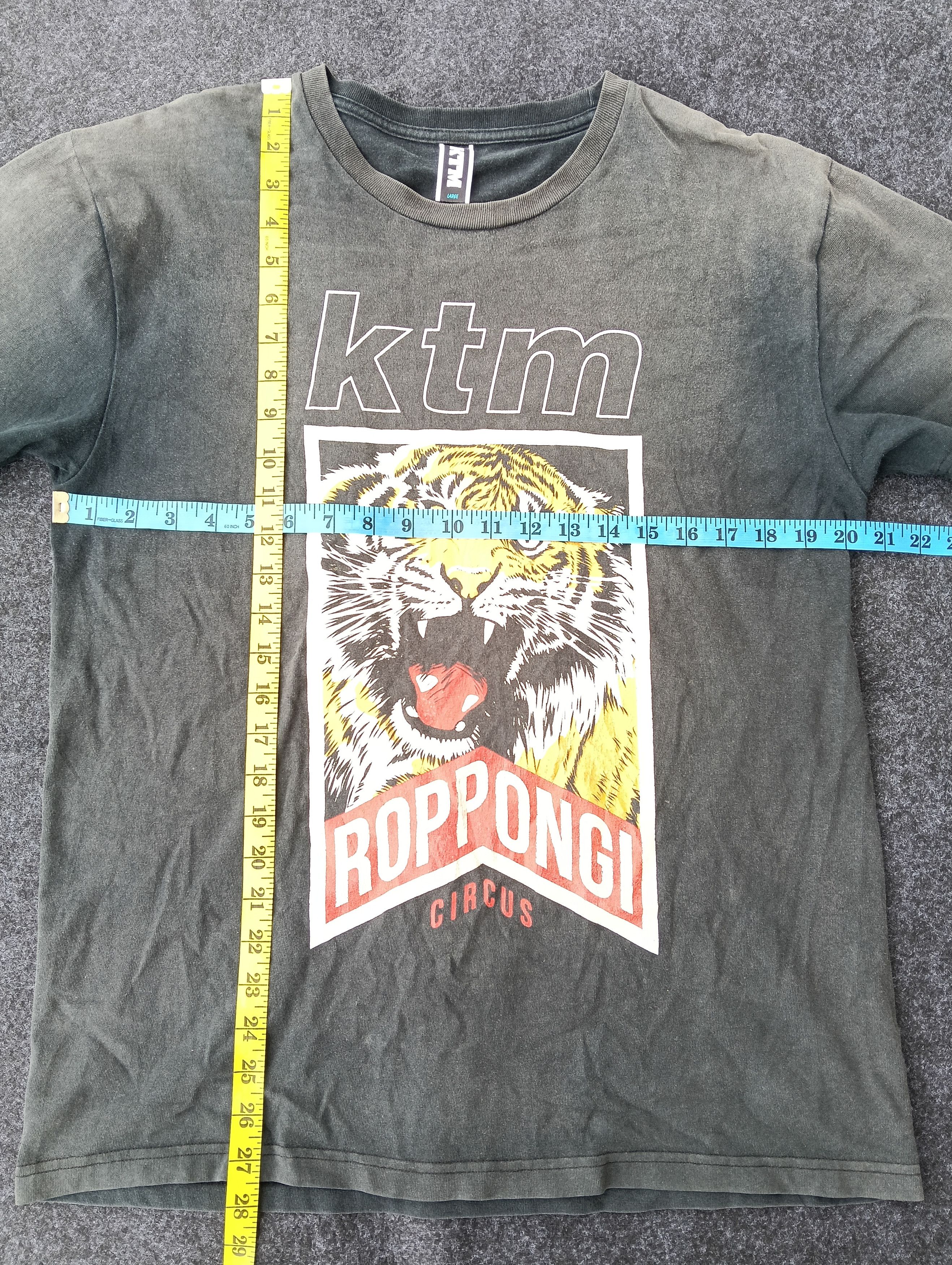 Japanese Brand TIGER ROPPONGI KTM FADED BLACK. Size US L / EU 52-54 / 3 - 4 Thumbnail