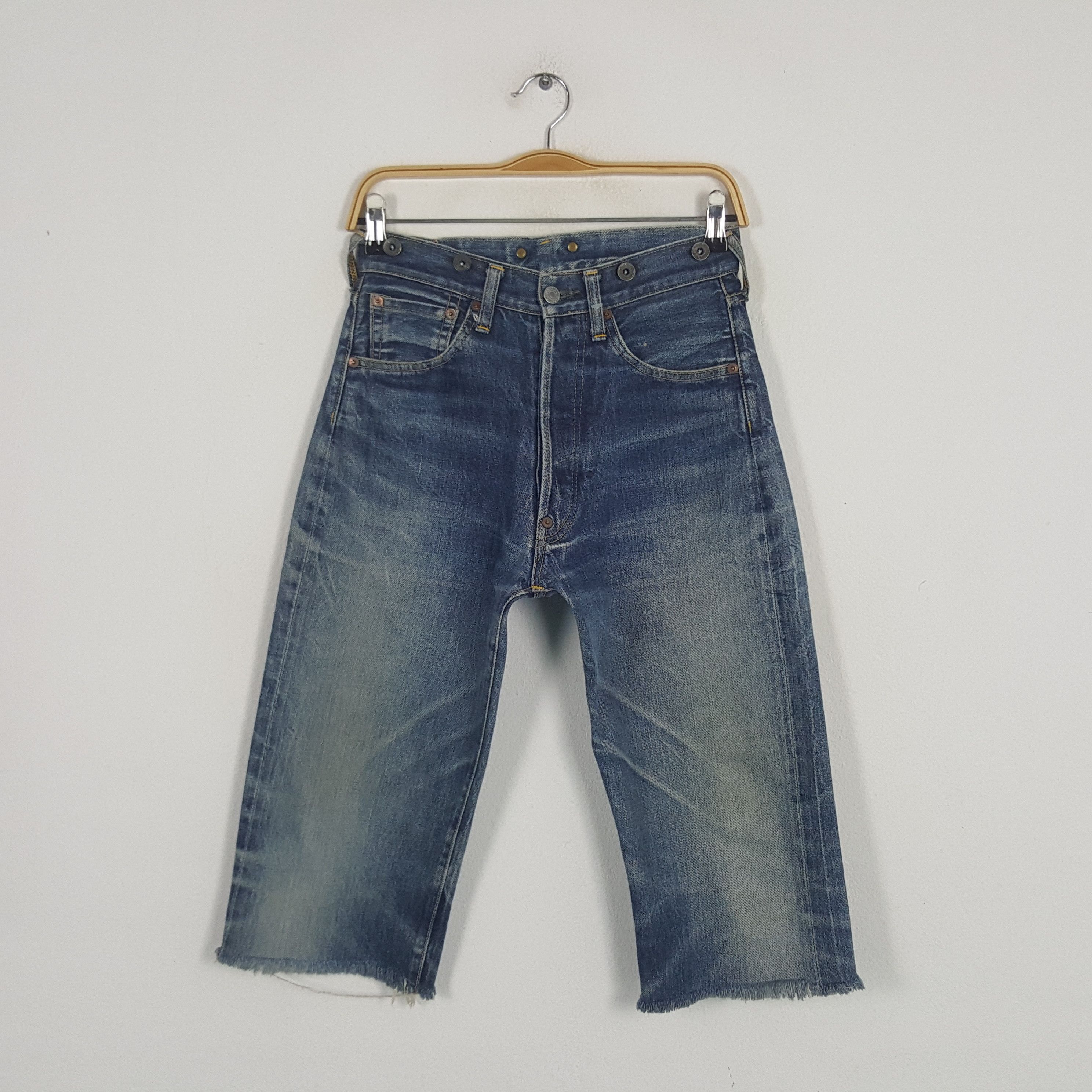 Evisu × Japanese Brand × Vintage Vintage Evis Selvedge Japanese Daicock Custom Denim Jeans Size US 26 / EU 42 - 4 Thumbnail