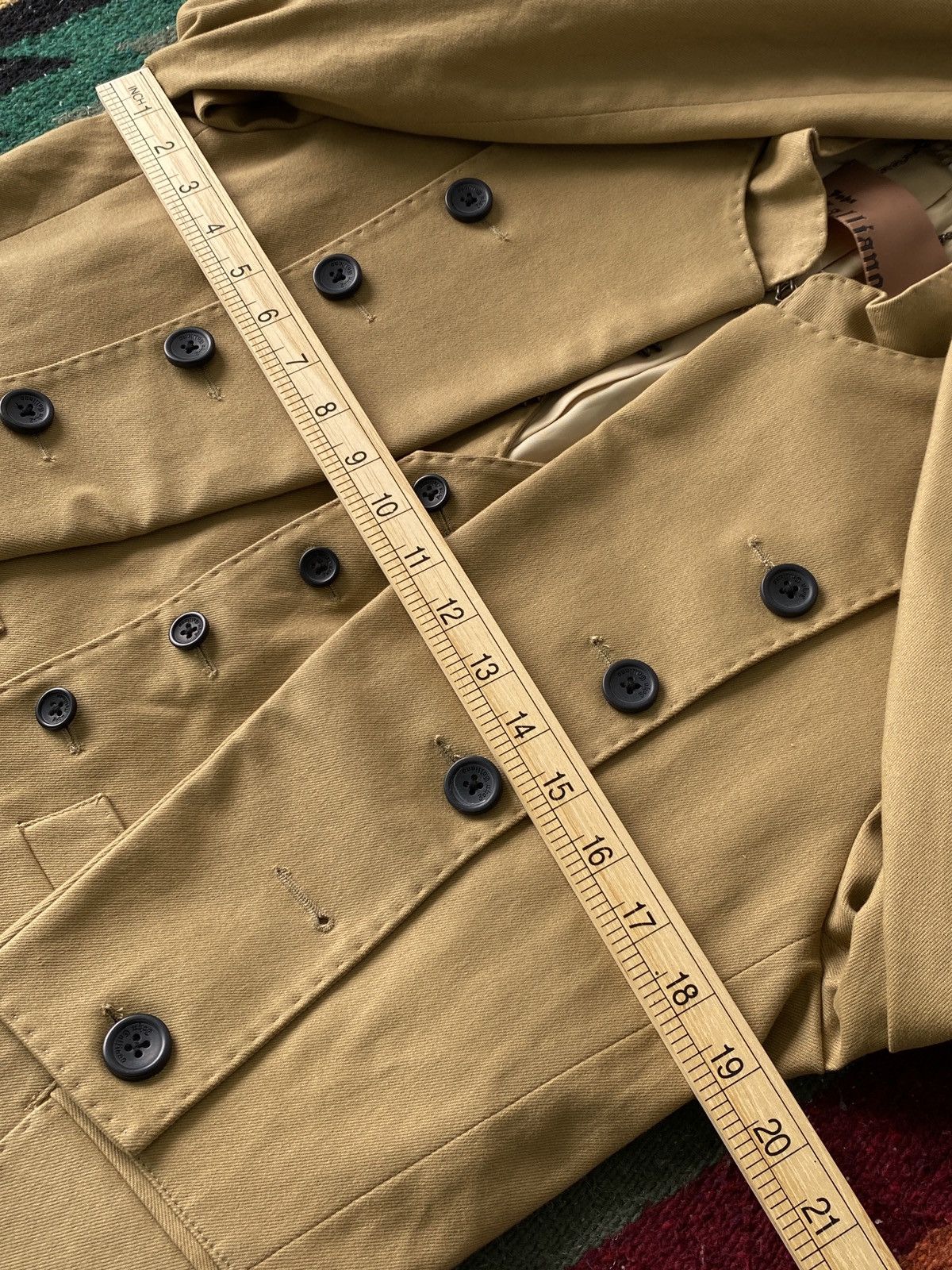 John Galliano 2000’s John Galliano Napoleon Beige Jacket Size US M / EU 48-50 / 2 - 6 Thumbnail