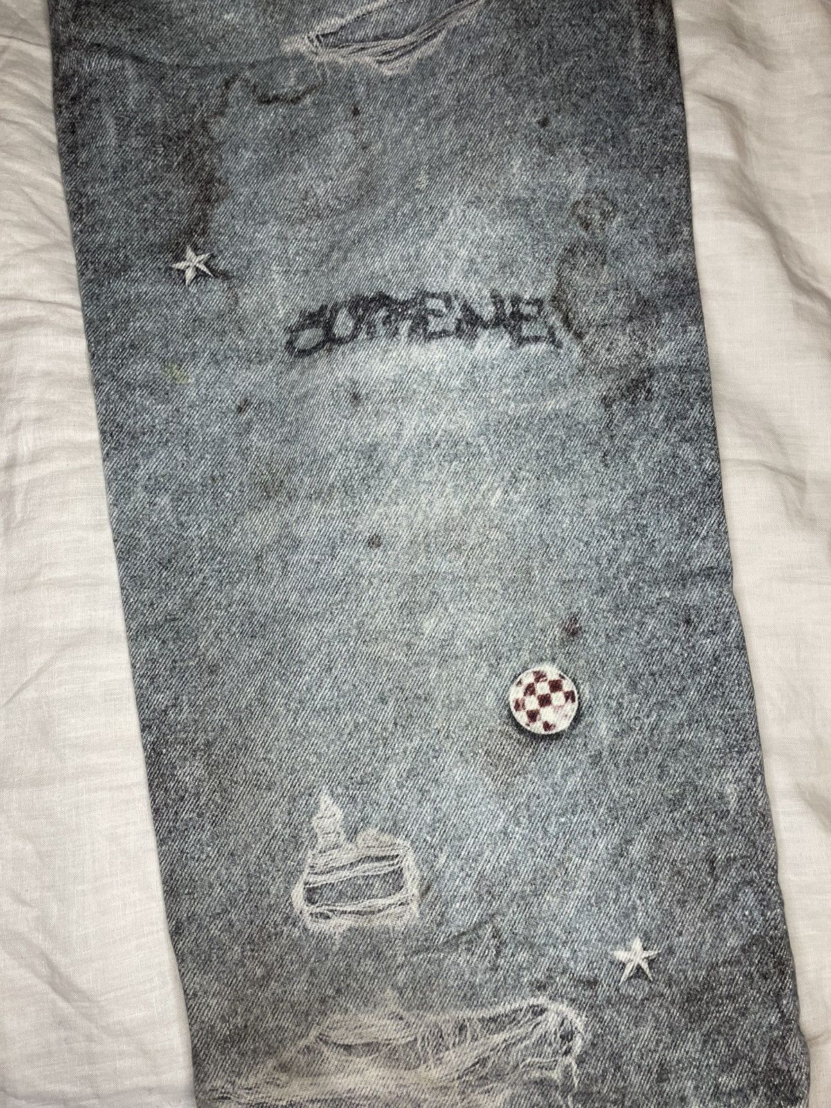 Supreme Supreme HJR Trompe L’oeil loose fit Jean Size US 34 / EU 50 - 8 Thumbnail