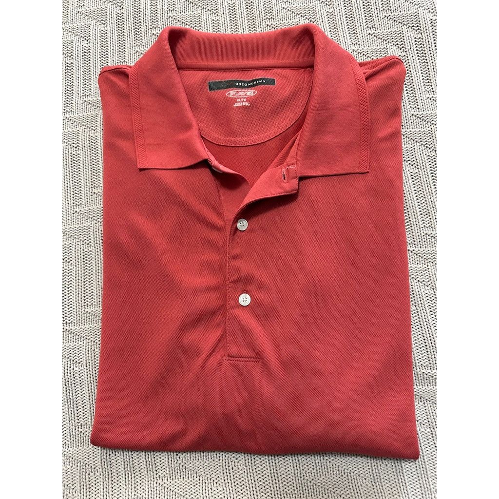 Greg Norman Greg Norman salmon orange golf polo size XL Size US XL / EU 56 / 4 - 1 Thumbnail