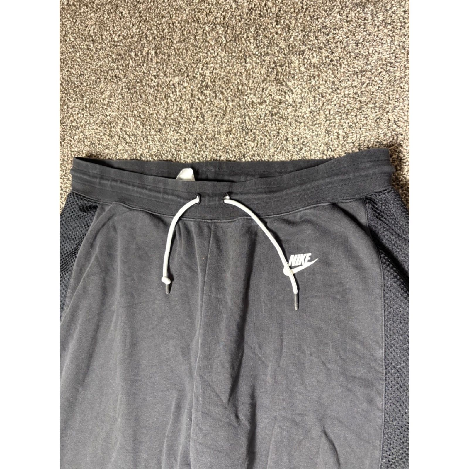 Nike Nike Tennis Joggers Pants Womens XL Black Serena Williams Design Crew Fleece DD3862 Size 40" / US 18 - 3 Thumbnail
