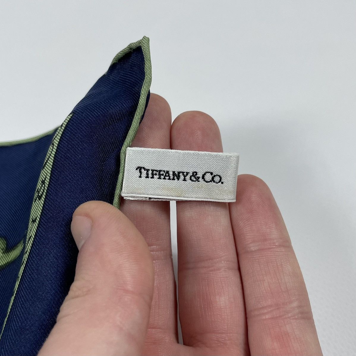 Tiffany & Co. × Vintage Tiffany & Co Silk Scarf Size ONE SIZE - 6 Thumbnail