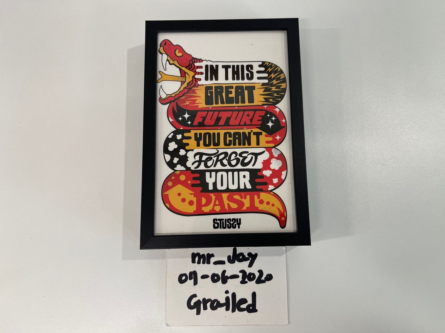 Stussy STUSSY CHAPT art Postercards 2000s Size ONE SIZE - 3 Thumbnail