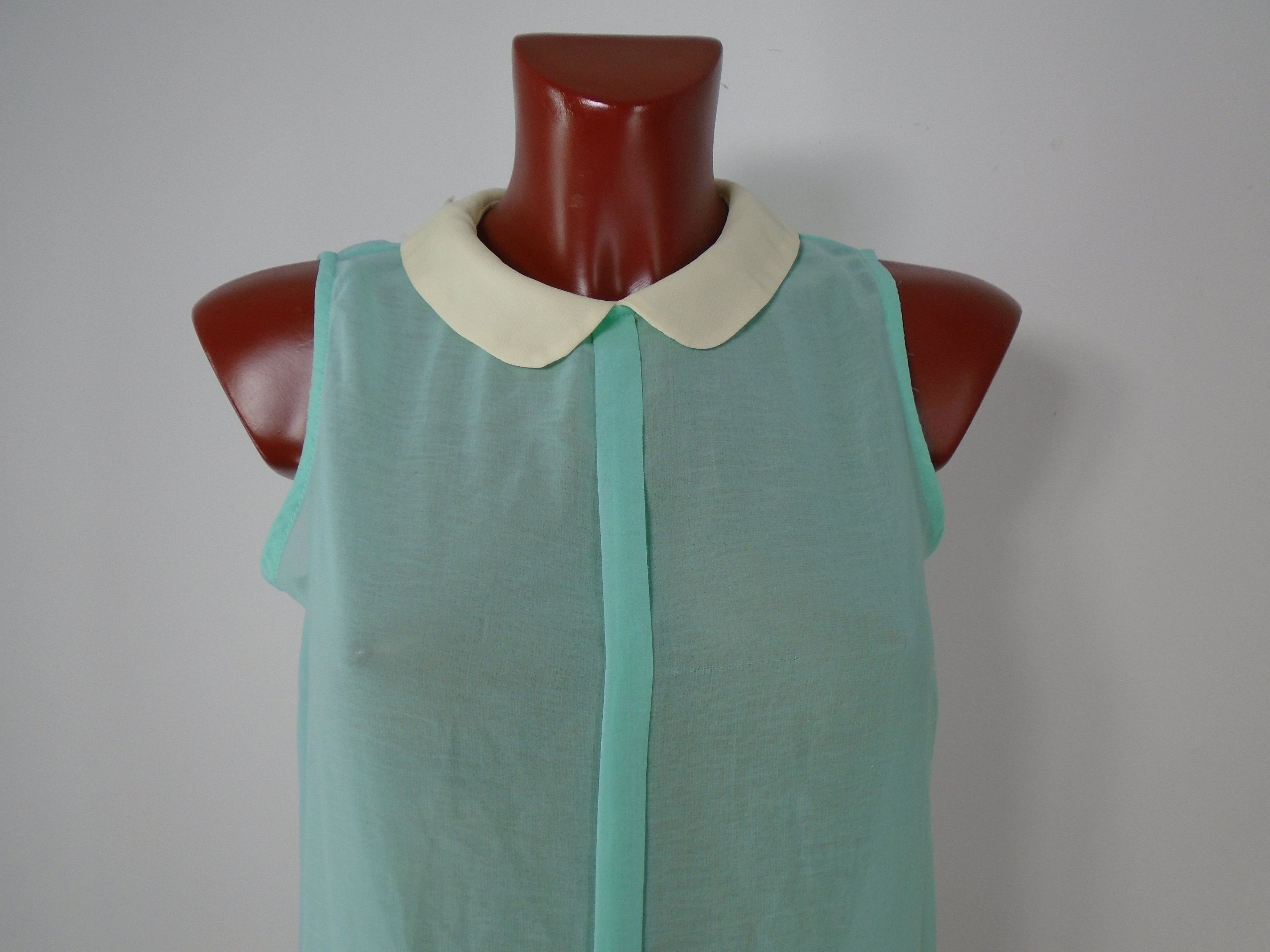 Vintage Women's Blouse Beldadd. Green. L. Used. Very good condition Size L / US 10 / IT 46 - 2 Thumbnail
