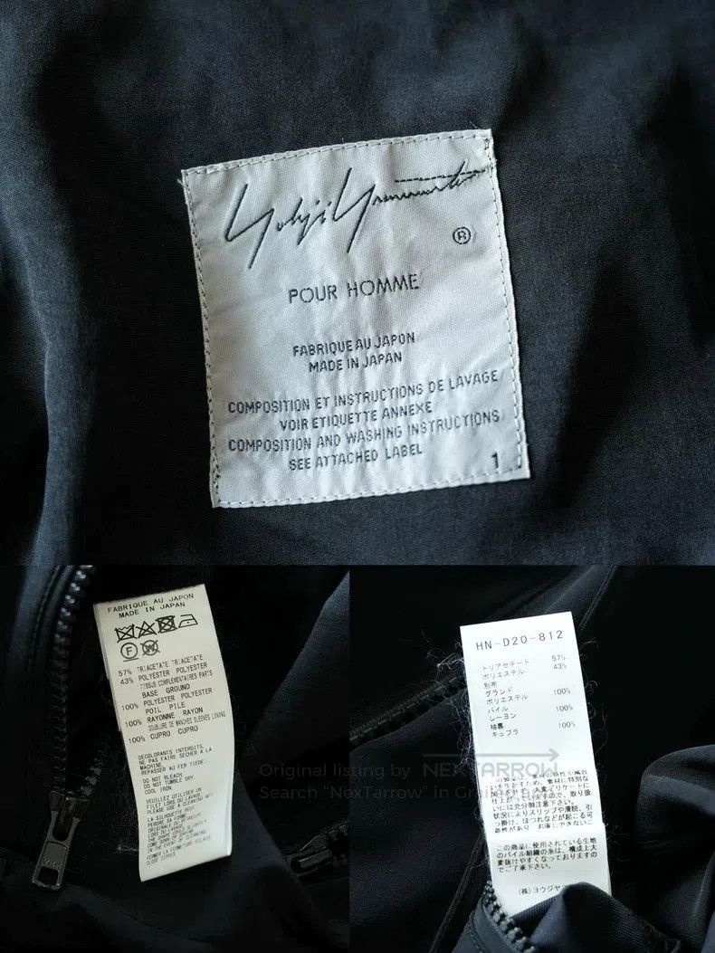 Yohji Yamamoto Yohji Yamamoto Velvet Coat with Floral Sleeve Size US S / EU 44-46 / 1 - 7 Thumbnail