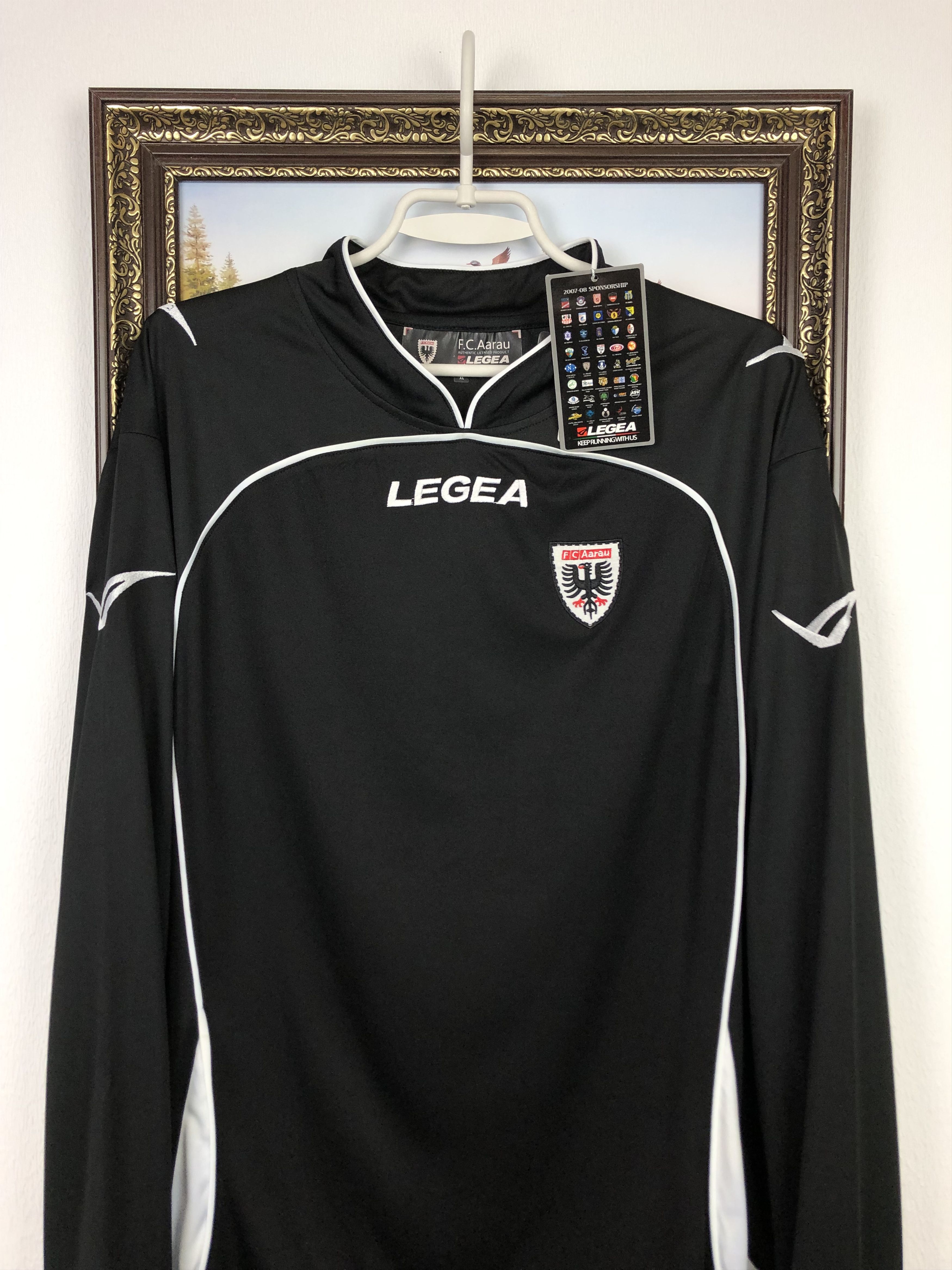 Vintage Aarau football shirt 2009 Soccer Jersey Long Sleeve New Size US XL / EU 56 / 4 - 2 Thumbnail