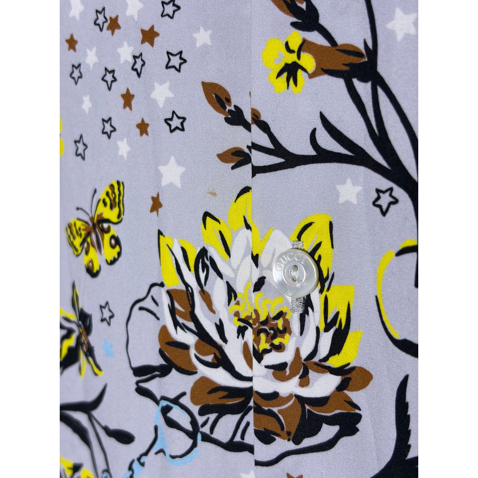 Gucci Gucci 2024 Collection by Sabato De Sarno Printed Shirt Size US S / EU 44-46 / 1 - 12 Thumbnail
