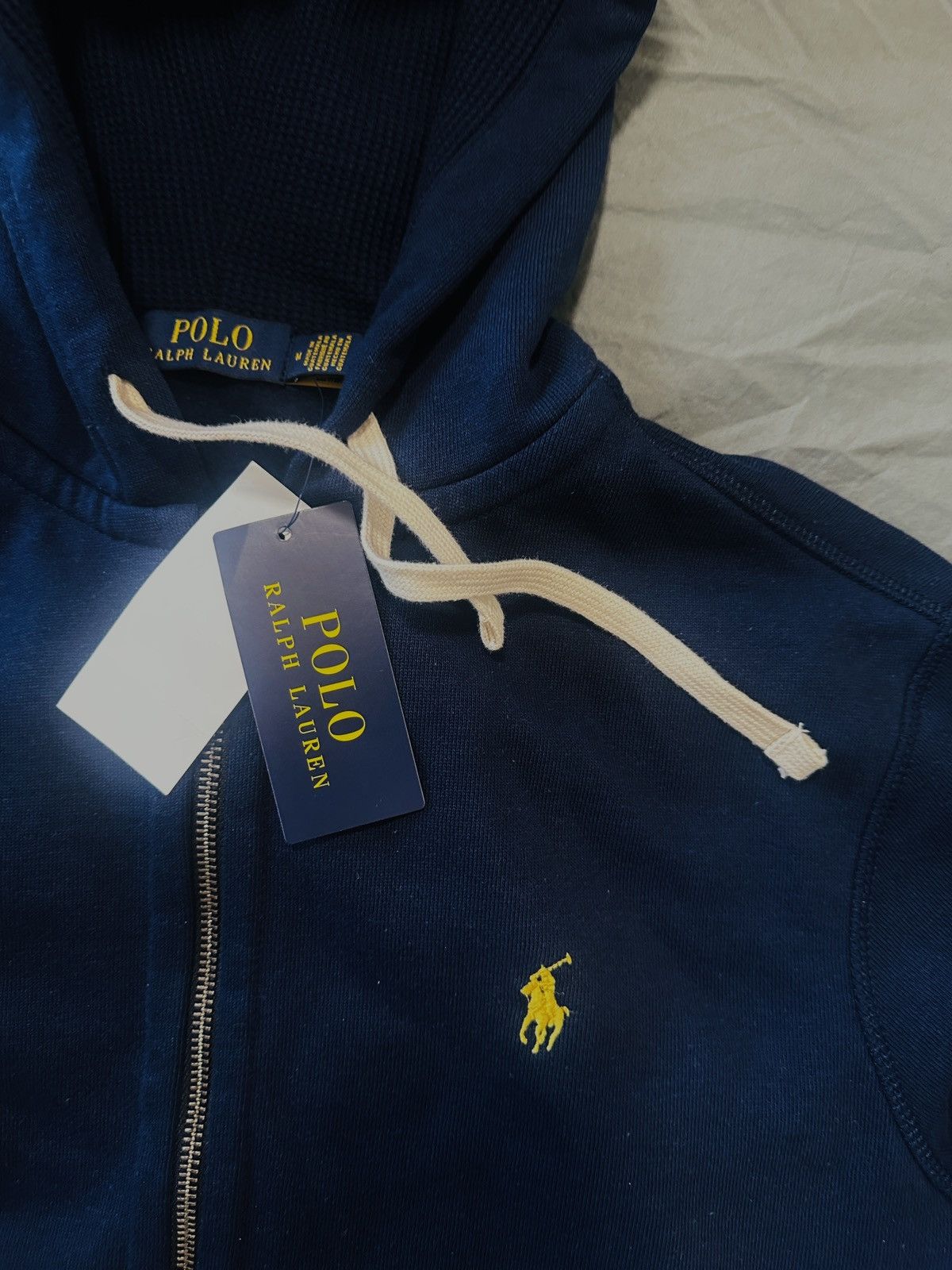 Polo Ralph Lauren Polo Ralph Lauren Navy Blue Zip-Up Size US M / EU 48-50 / 2 - 3 Thumbnail