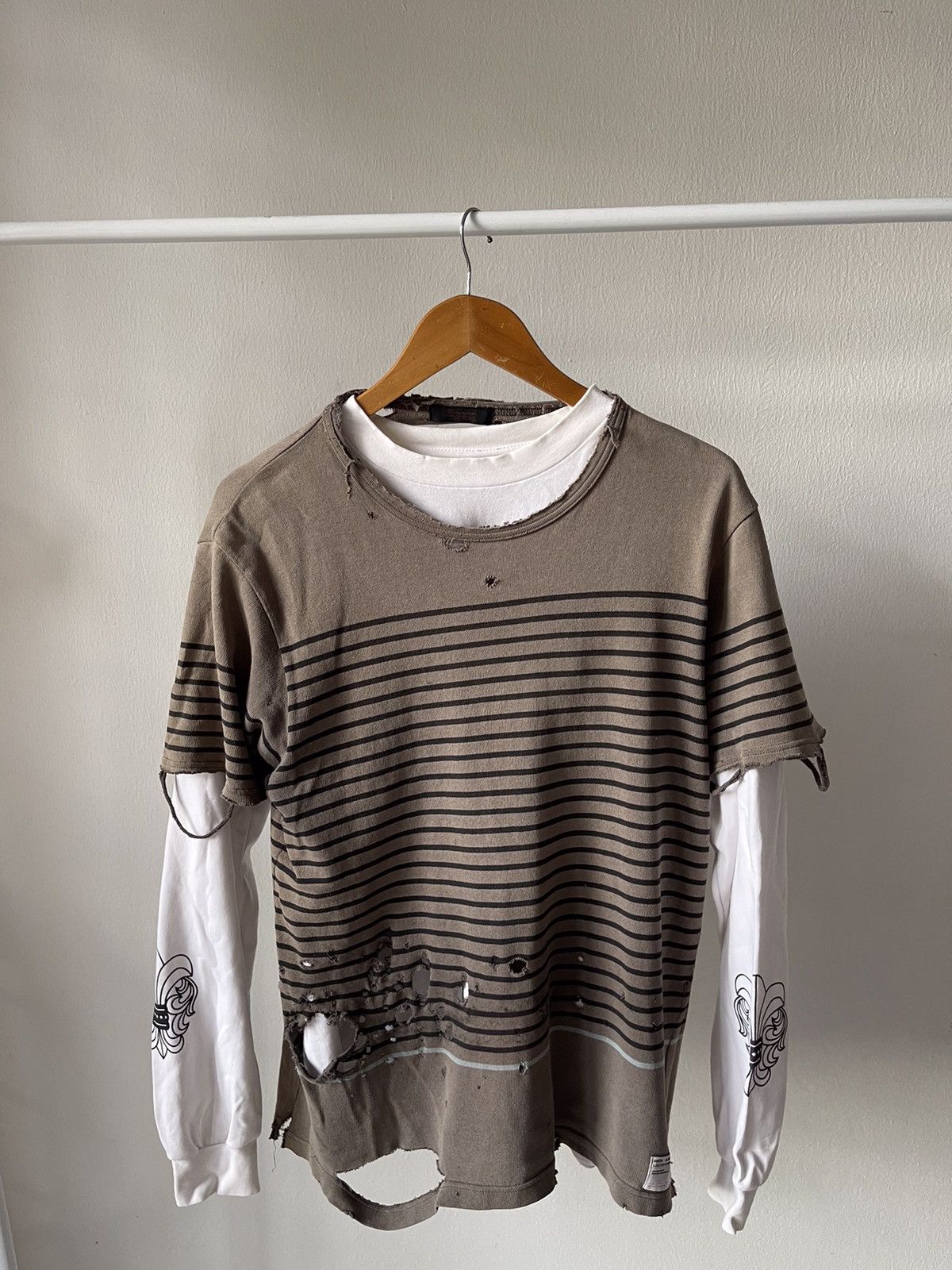 Undercover 2000s Undercover Trashed Tee Size US M / EU 48-50 / 2 - 12 Thumbnail