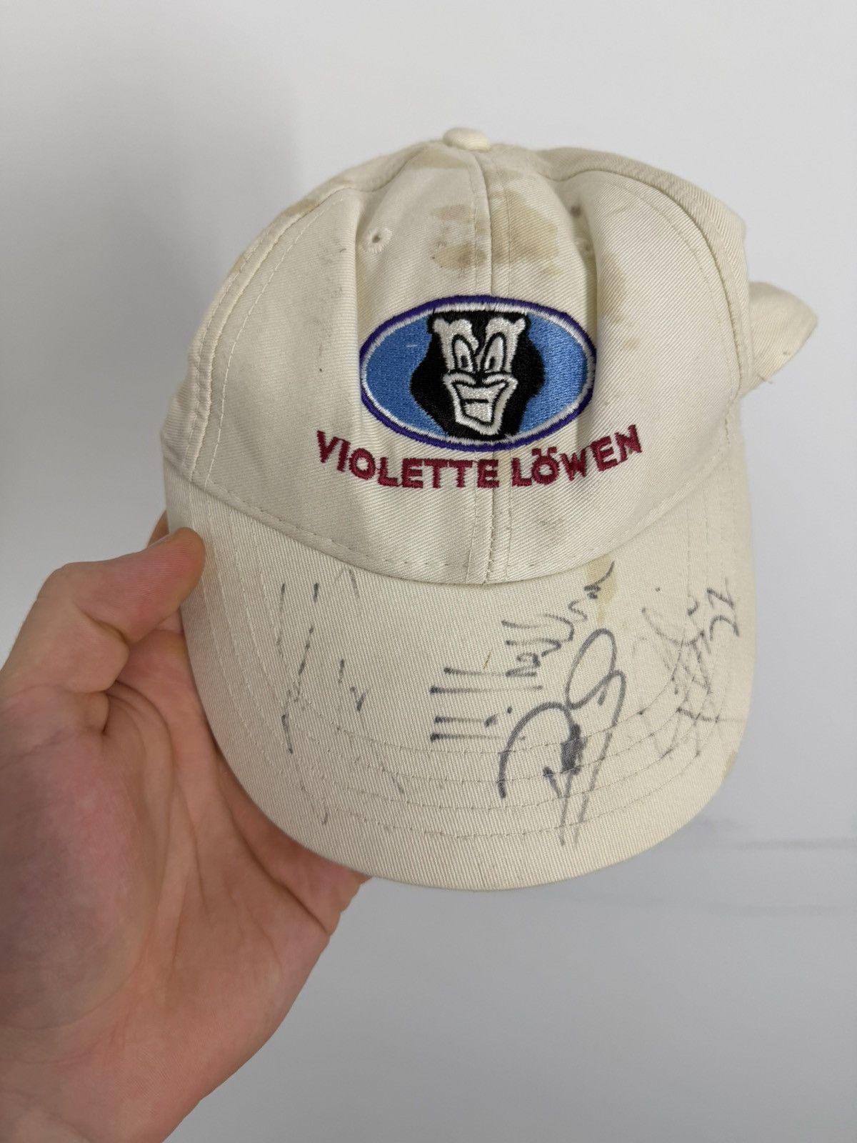 Vintage Vintage Austria Memphis Signed Violette Löwen Cap Size ONE SIZE - 10 Thumbnail