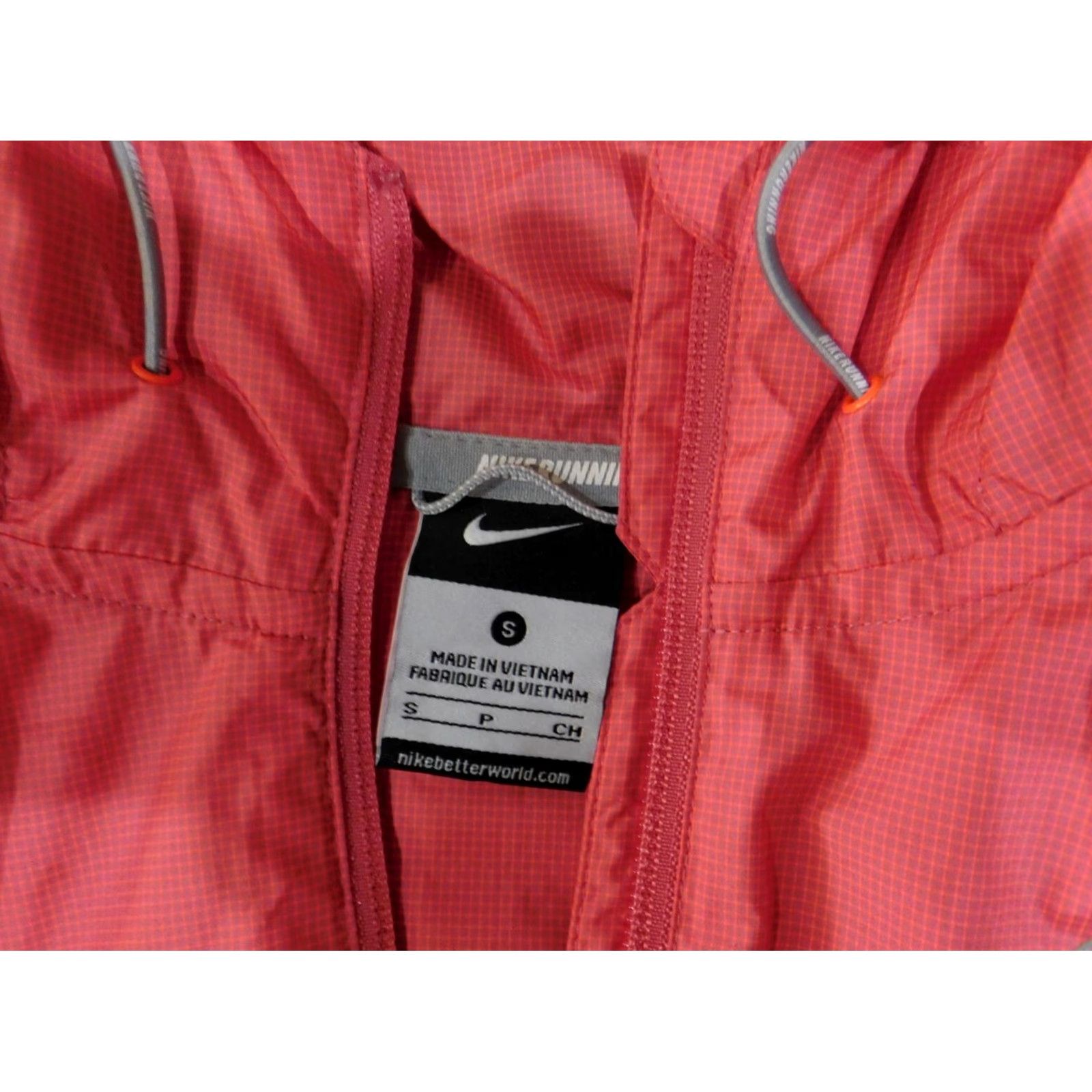 Nike Nike jacket Windbreaker Jacket Women S Pink Regular Zip Polyester Size S / US 4 / IT 40 - 5 Thumbnail