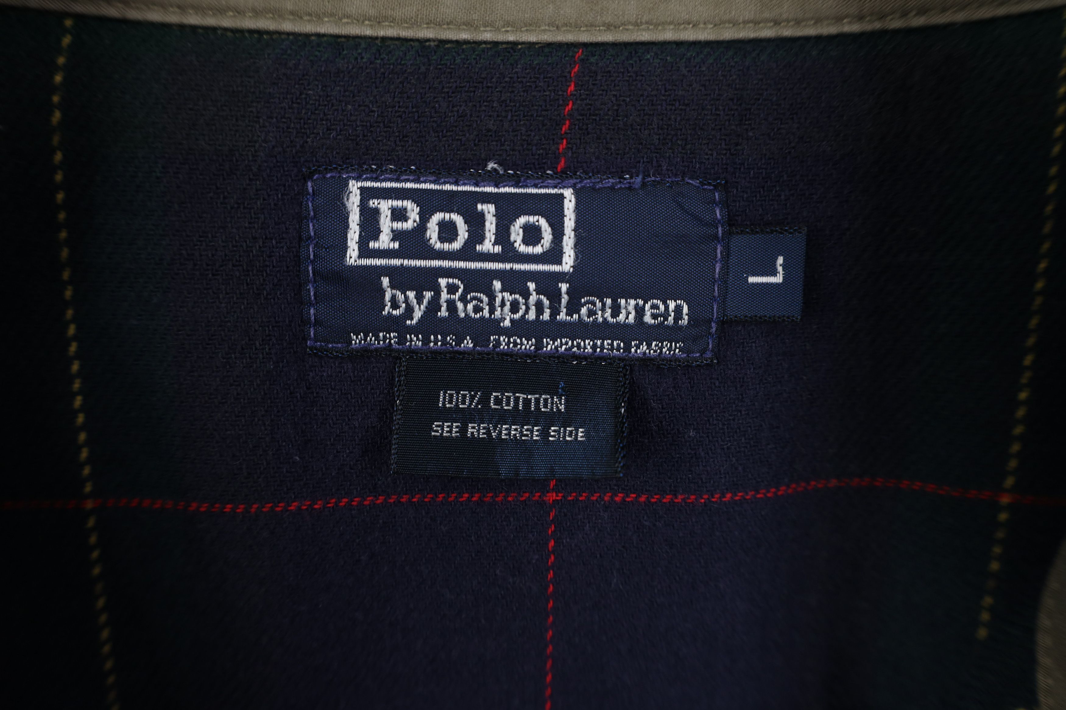 Ralph Lauren Vintage 70s 80s Ralph Lauren Lined Bomber Jacket Beige USA Size US L / EU 52-54 / 3 - 10 Thumbnail