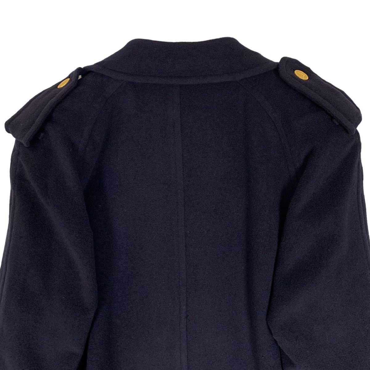 Burberry × Vintage Vintage Burberry Peacoat Wool Coat Size S / US 4 / IT 40 - 8 Thumbnail