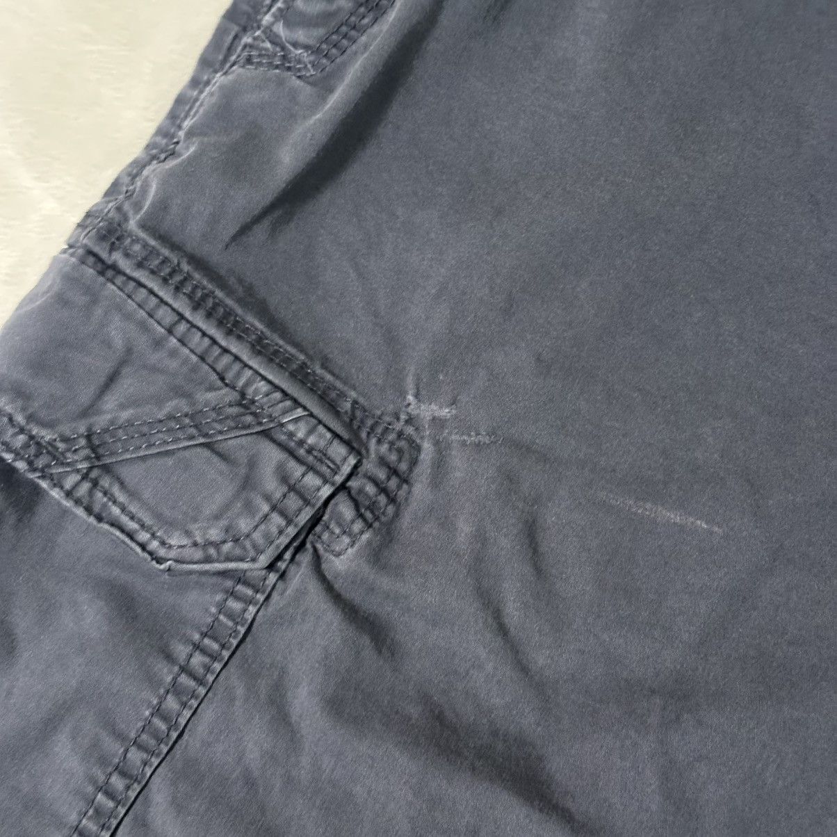UNIONBAY Vintage Navy Union bay Cargo Shorts Size US 32 / EU 48 - 4 Thumbnail