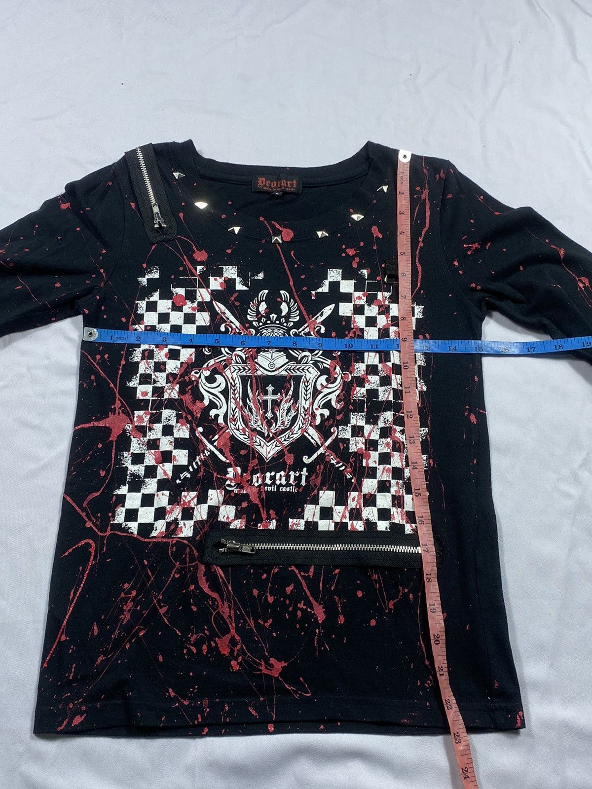 20471120 Japanese Deorart gothic skull punk ifsix lgb style Size US M / EU 48-50 / 2 - 8 Thumbnail