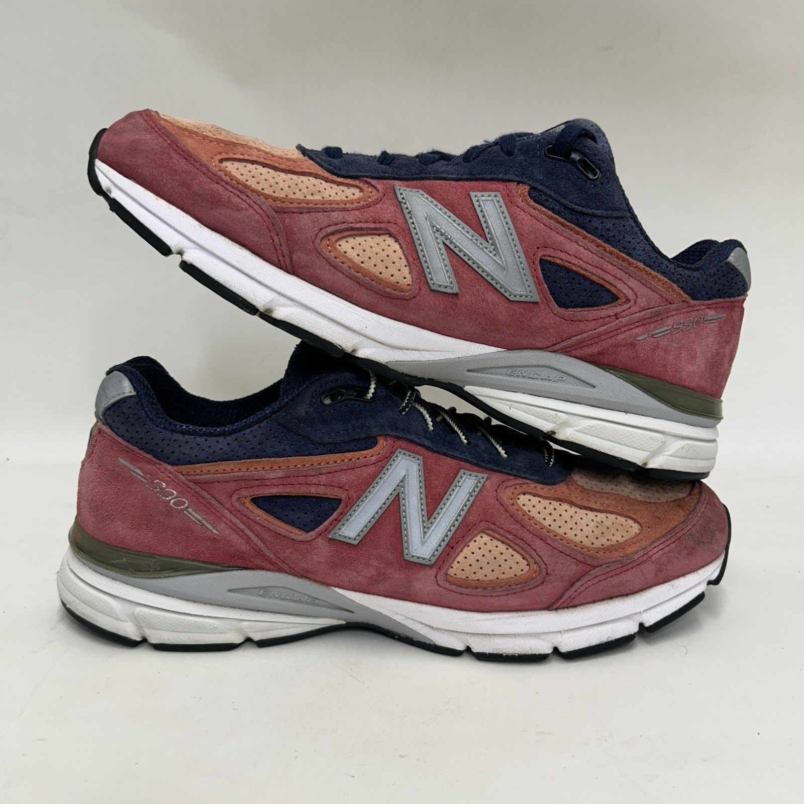 New Balance New Balance Mens 990v4 Made USA “Copper Rose” M990CP4 Size US 11.5 / EU 44-45 - 1 Thumbnail