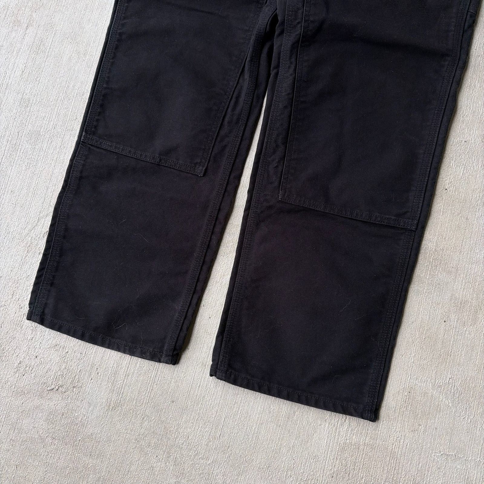 Carhartt × Vintage Carhartt black double knee work wear carpenter pants Size US 28 / EU 44 - 3 Thumbnail
