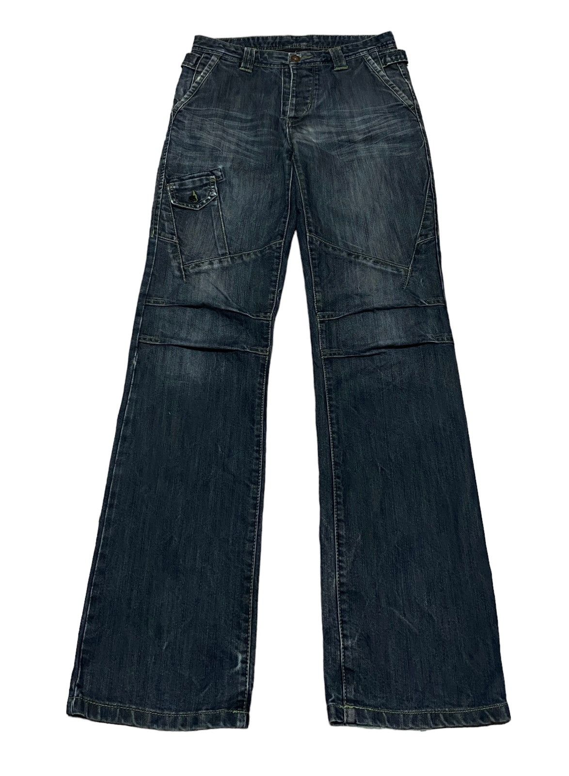 If Six Was Nine × Japanese Brand × Le Grande Bleu (L.G.B.) Rare Vintage Japanese Brand Southern Flared Jeans 2000s Size US 31 - 1 Thumbnail
