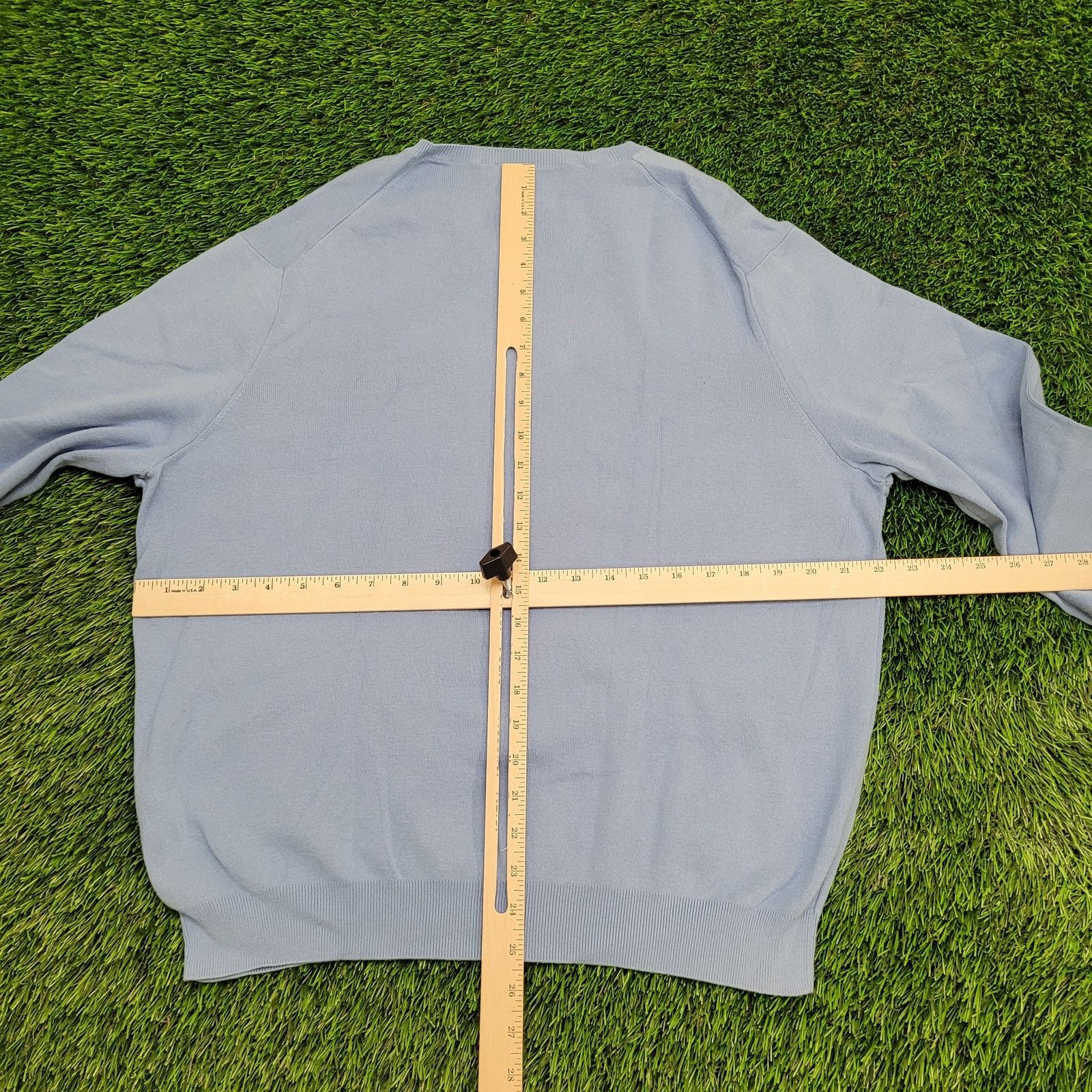 Polo Ralph Lauren Ralph-Lauren Sweater Large 22x25 Pima-Cotton Blue Size US L / EU 52-54 / 3 - 4 Thumbnail