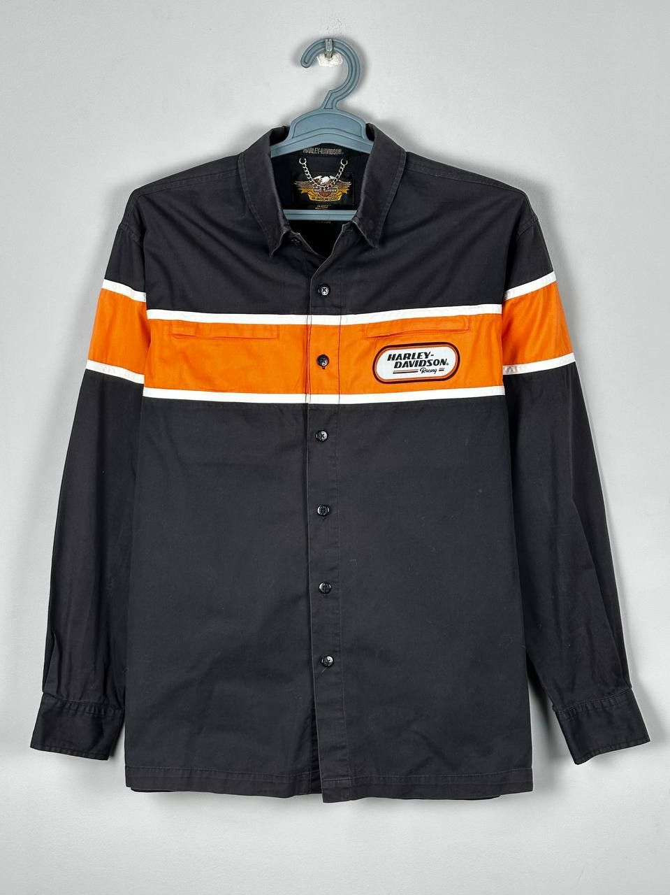 Harley Davidson Vintage Harley Davidson Shirt Long Sleeve Button Up Moto Size US S / EU 44-46 / 1 - 2 Thumbnail
