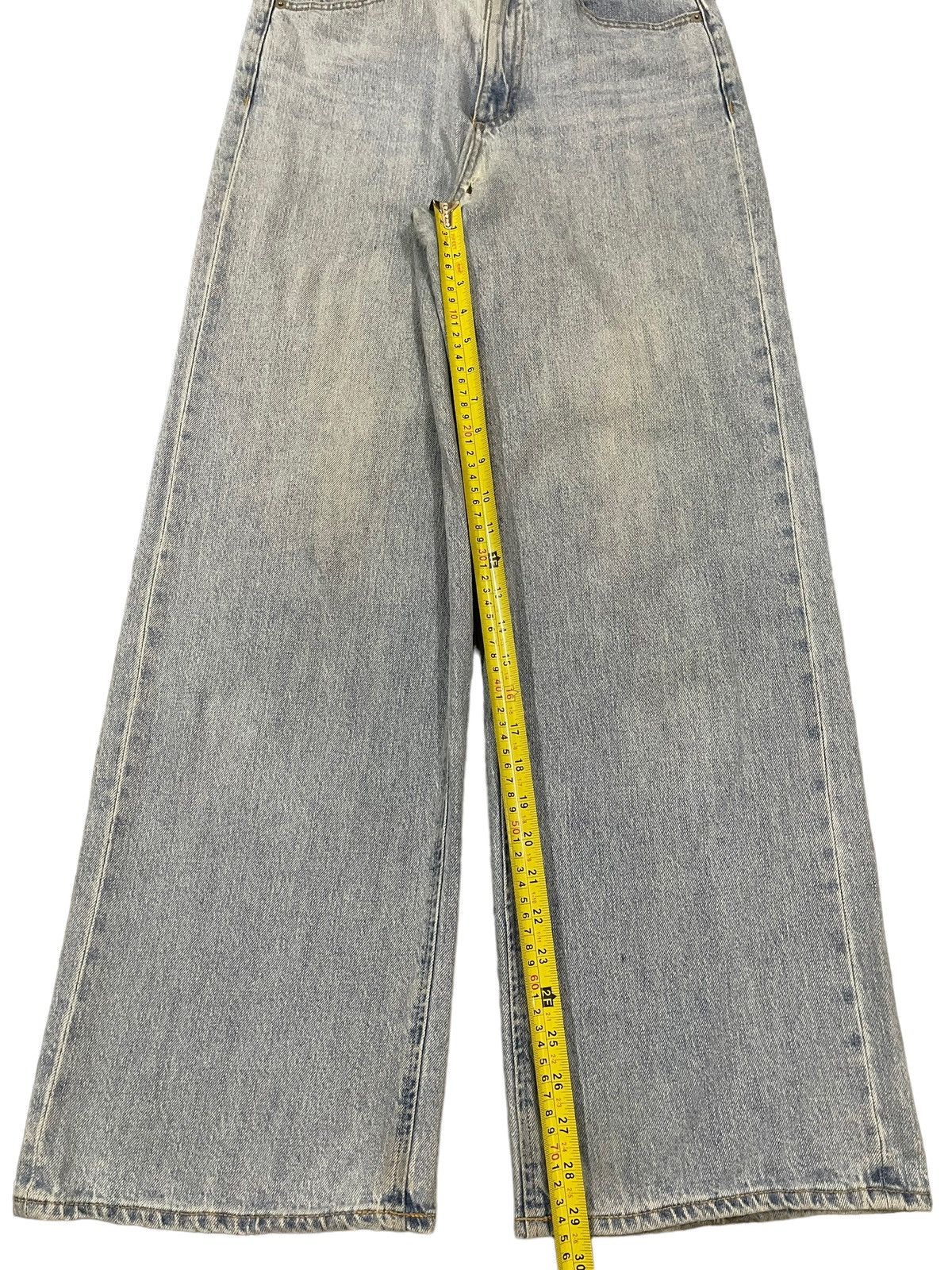 GU Vintage Japanese GU Blue Wash Style Baggy Jeans Size US 29 - 13 Thumbnail