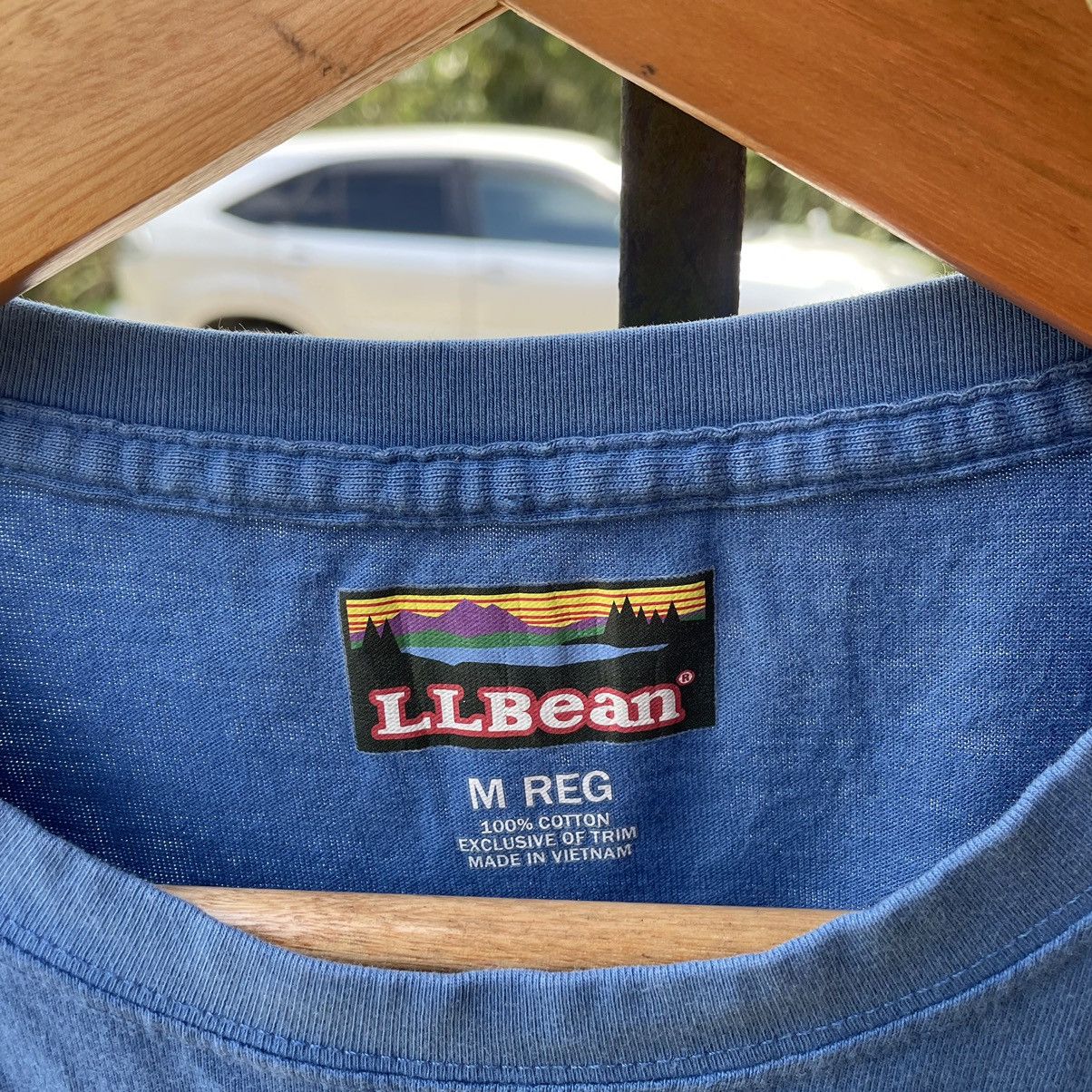 L.L. Bean × Vintage 🔥Vintage L.L.Bean Big Logo Spellout Tee Size US M / EU 48-50 / 2 - 5 Thumbnail