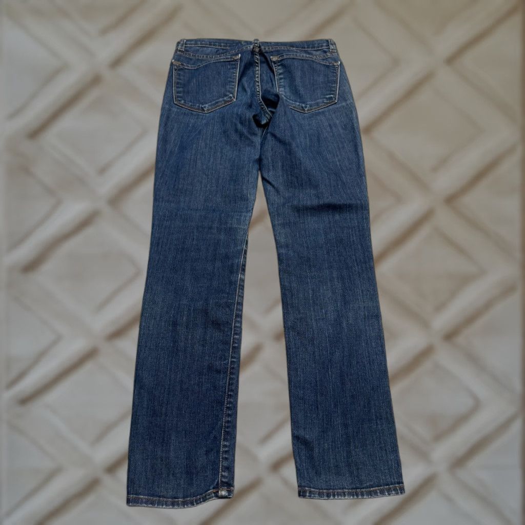 J Brand J Brand 811 Pure Skinny Jeans Womens 27 Denim Dark Wash Mid Rise Stretch 5-Pocket Blue Cotton Blend Jeans Mens Womens Girls? Size 27" / US 4 / IT 40 - 1 Thumbnail