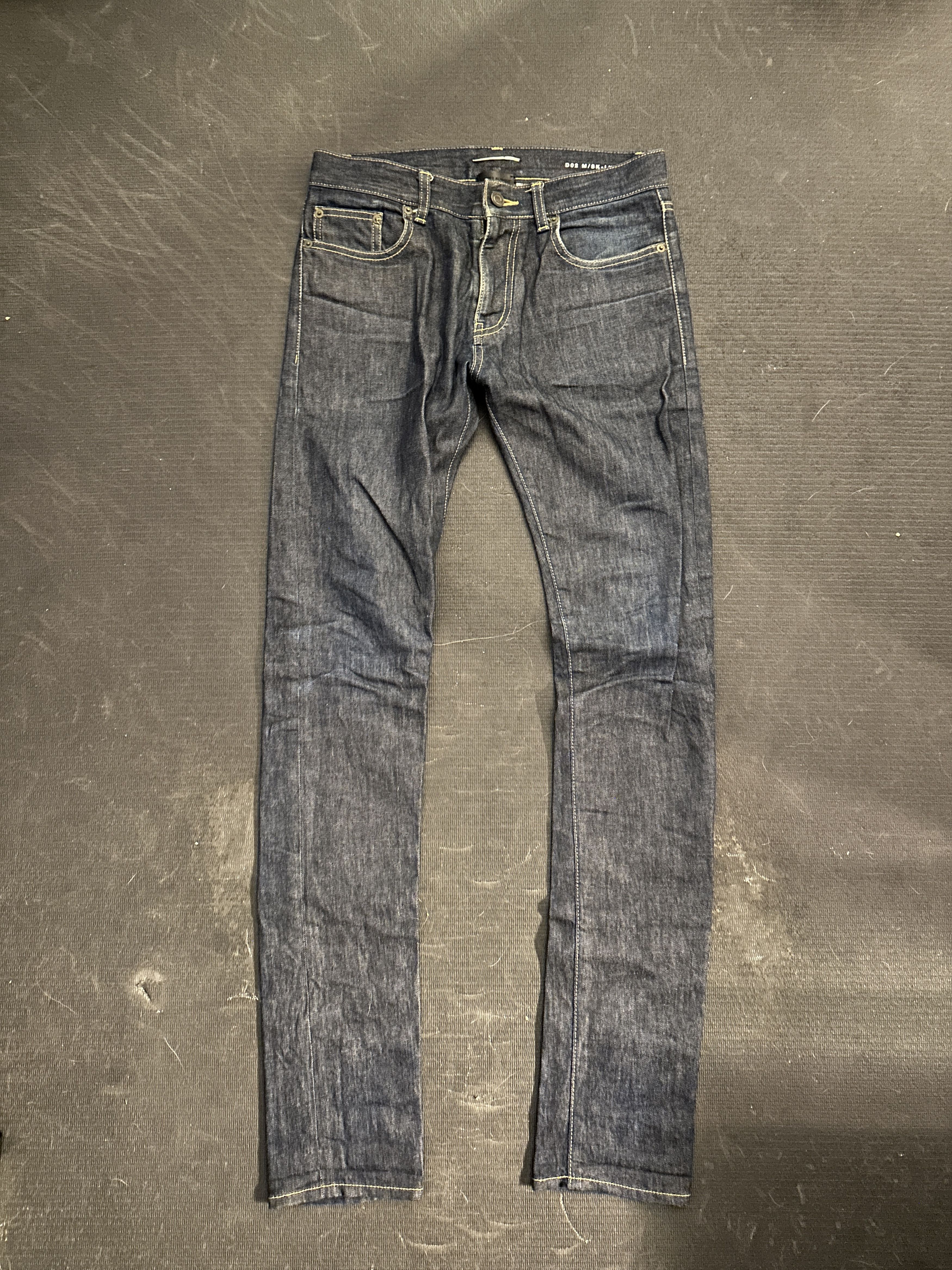 Saint Laurent Paris 2013 Raw Blue D02 Denim Size 29 RARE Size US 29 - 1 Thumbnail