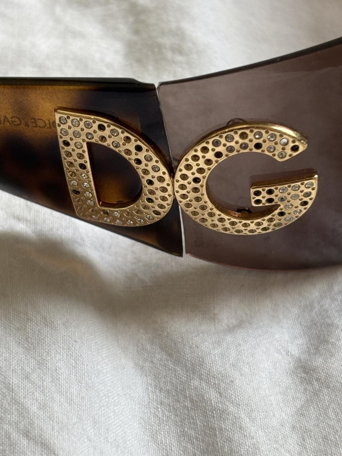 Dolce & Gabbana Dolce & Gabbana - Brown Shield Logo Sunglasses Size ONE SIZE - 5 Thumbnail