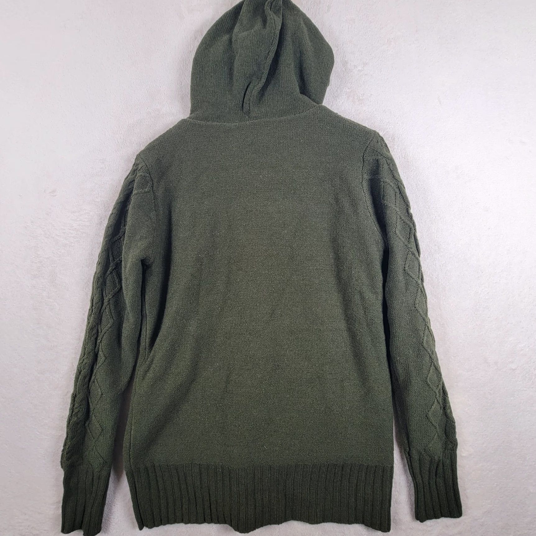 Vintage Astor PL Hoodie Zip Outerwear Collection Medium Green Size M / US 6-8 / IT 42-44 - 2 Thumbnail