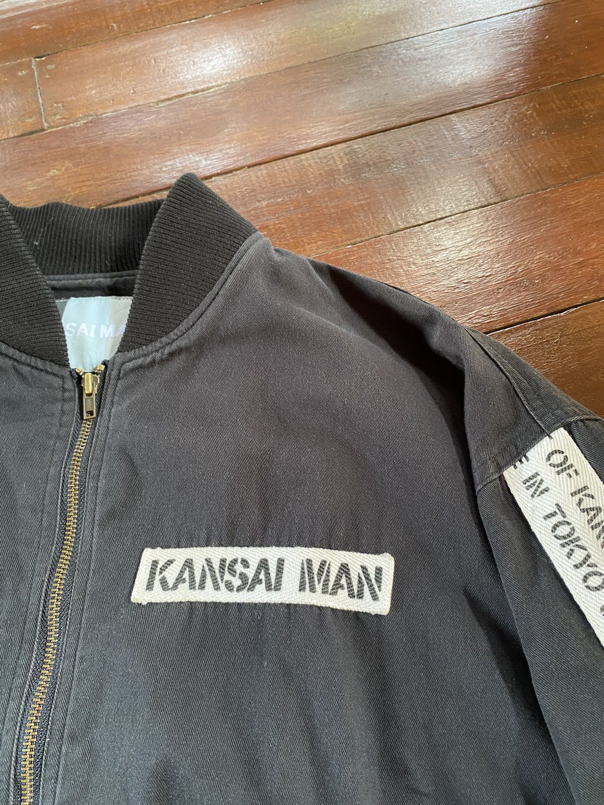 Kansai Yamamoto 🇯🇵90s Kansai Man Project Bomber Jacket Size US L / EU 52-54 / 3 - 5 Thumbnail